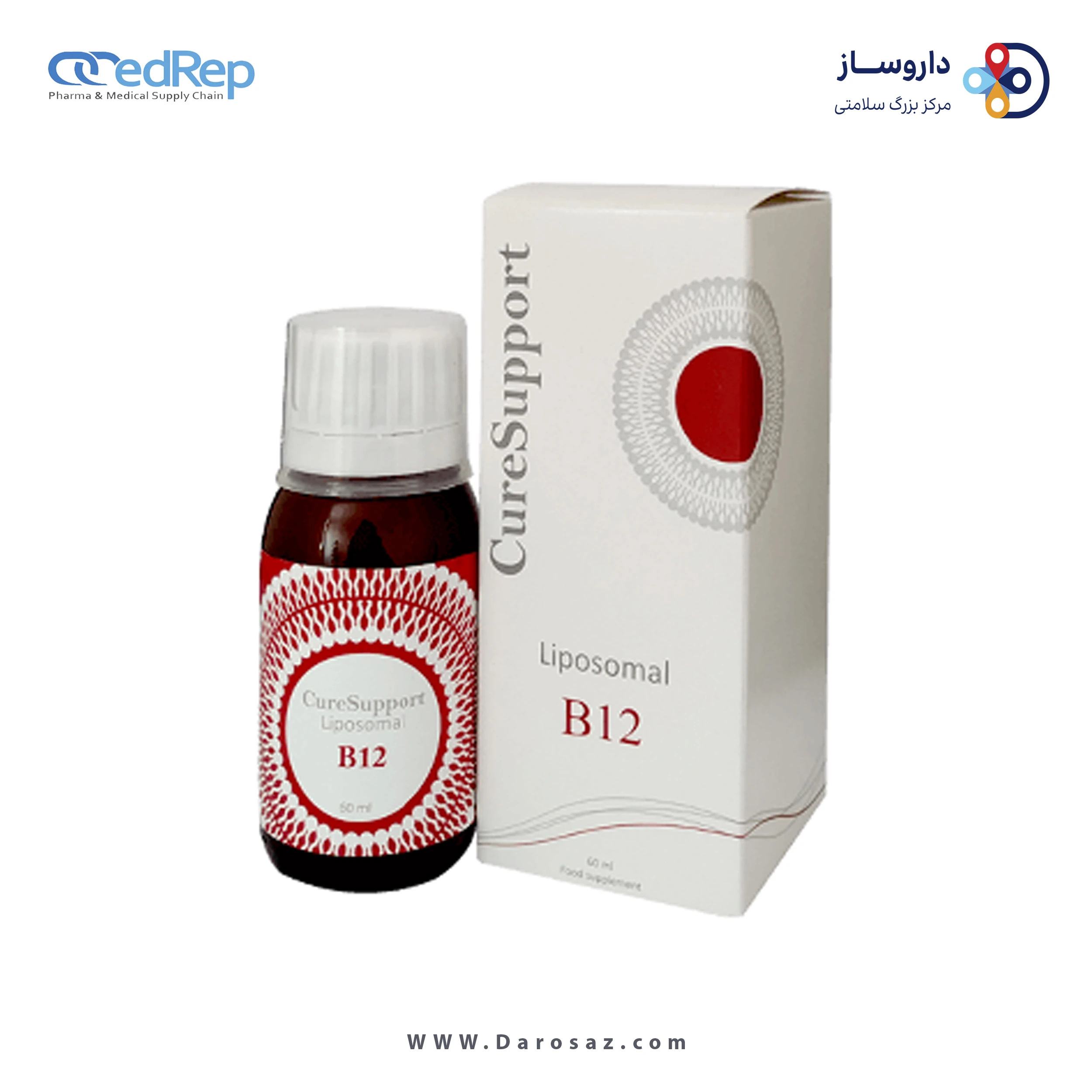 لیپوزومال ب12 1000 میکروگرم 60 میلی لیتر محلول خوراکی
