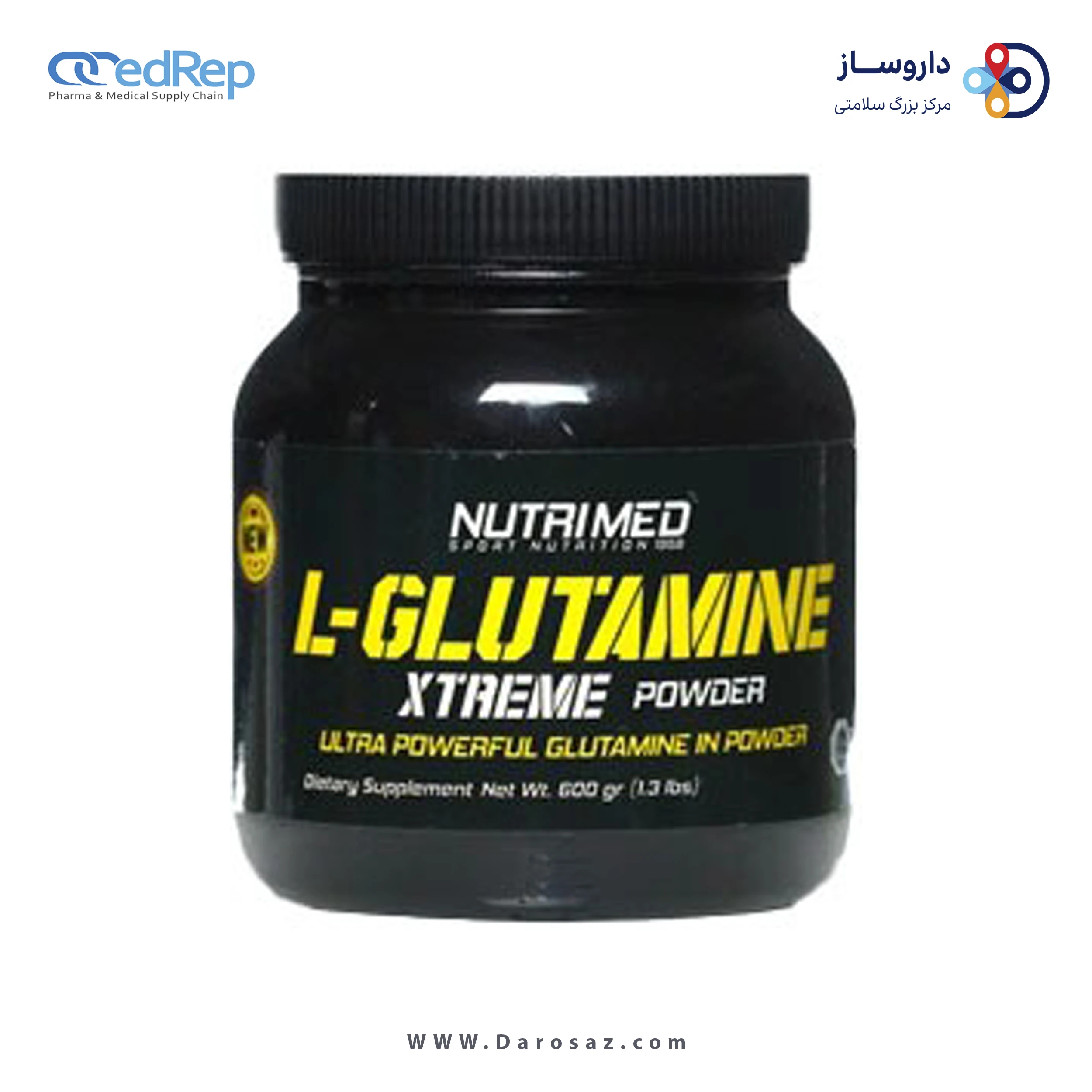اِل-گلوتامین 600 گرم پودر