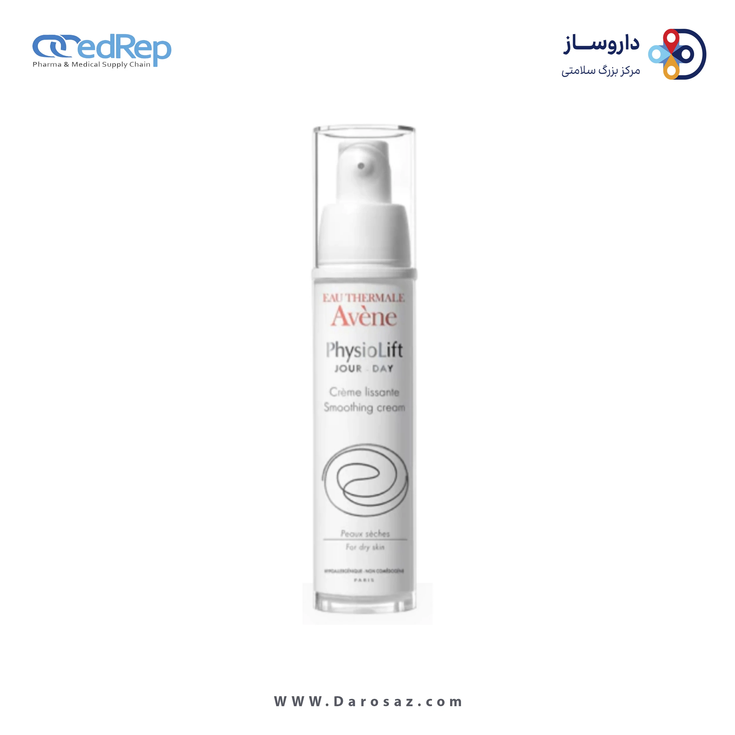 فراورده های ضد چروک AVENE PHYSIOLIFT –FIRMING ,ANTI –AGING ,SMOOTHING DAY CREAM (FOR DRY SENSITIVE SKIN)