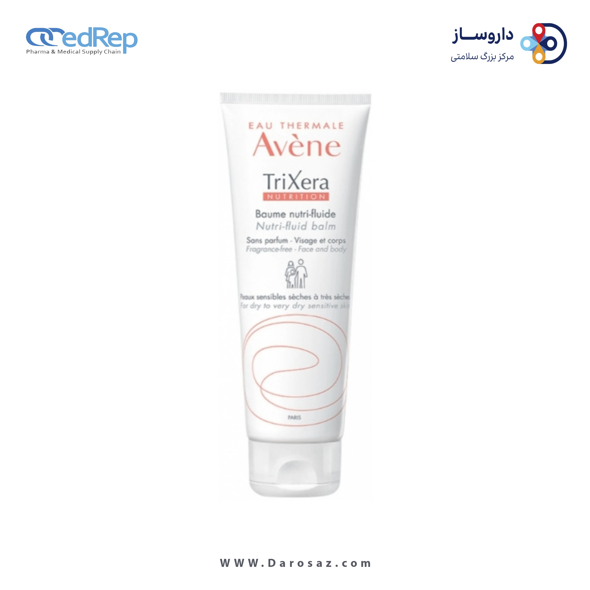 کرمها ، امولسیونها ، لوسیونها ، ژلها و روغنها برای پوست (دست ، صورت ، پا و...)AVENE EAU THERMALE AVENE TRIXERA NUTRITION LAIT NUTRI FLUIDE 200ML