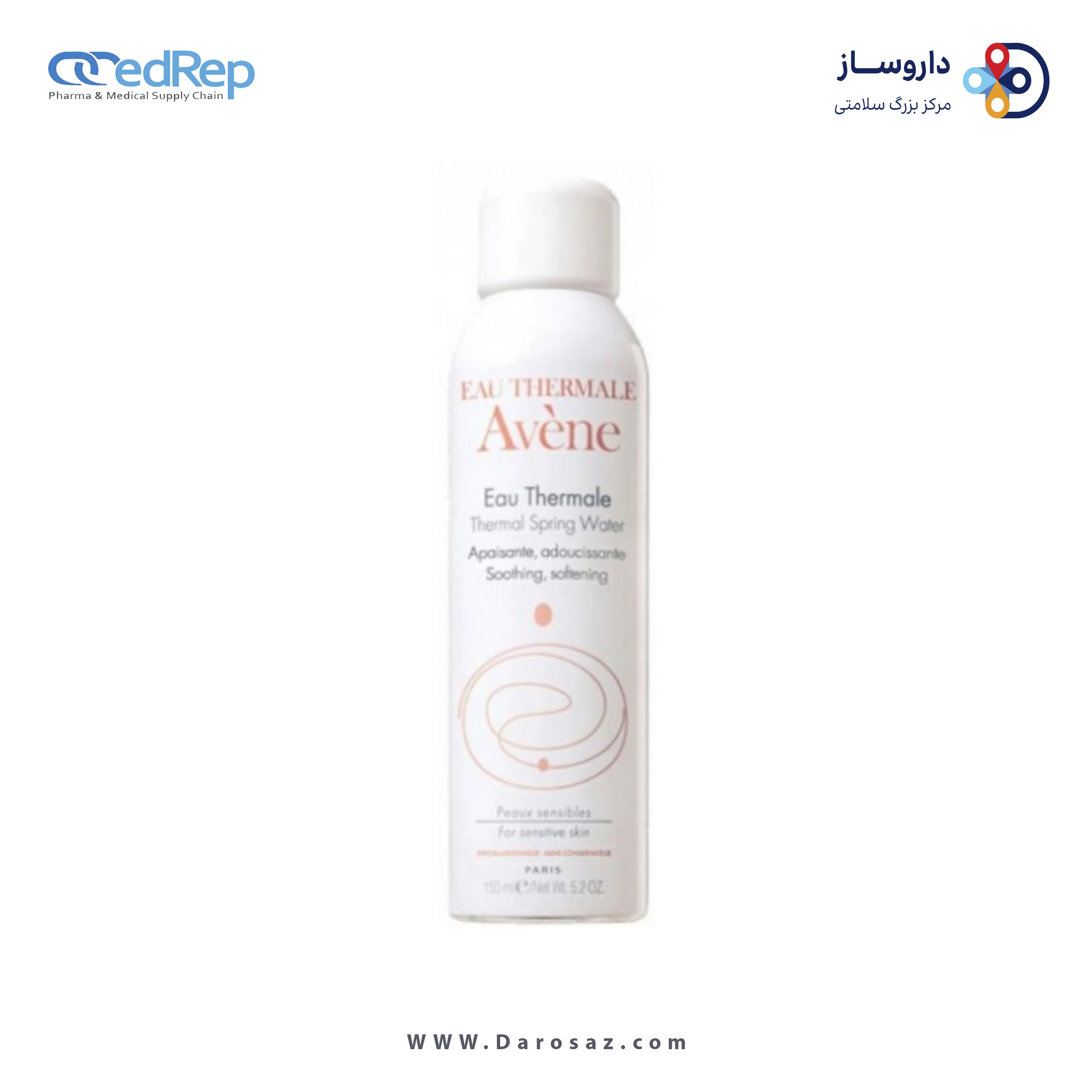 کرمها ، امولسیونها ، لوسیونها ، ژلها و روغنها برای پوست (دست ، صورت ، پا و...)AVENE Thermal Spring Water for Sensitive Skin(Aerosol Eau Thermale) 150Ml