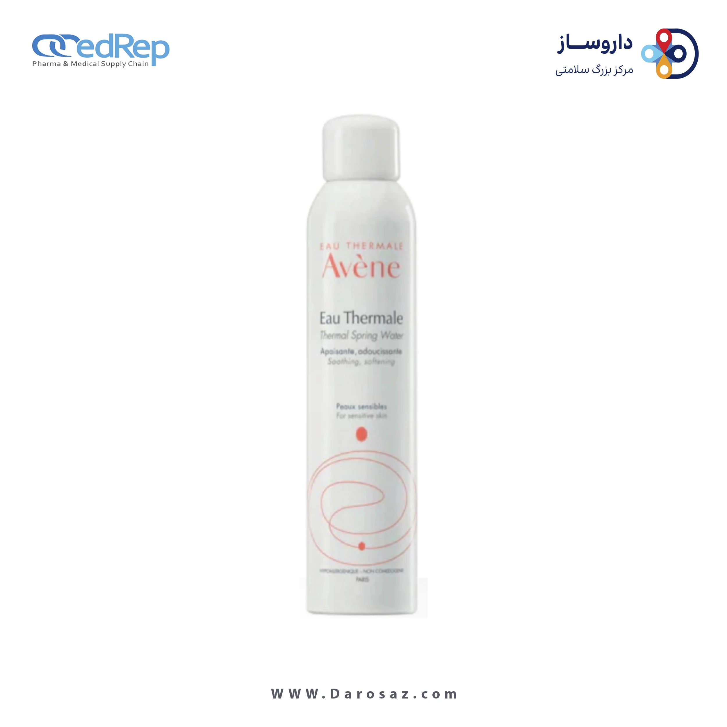 کرمها ، امولسیونها ، لوسیونها ، ژلها و روغنها برای پوست (دست ، صورت ، پا و...)AVENE Thermal Spring Water for Sensitive Skin(Aerosol Eau Thermale) 300Ml