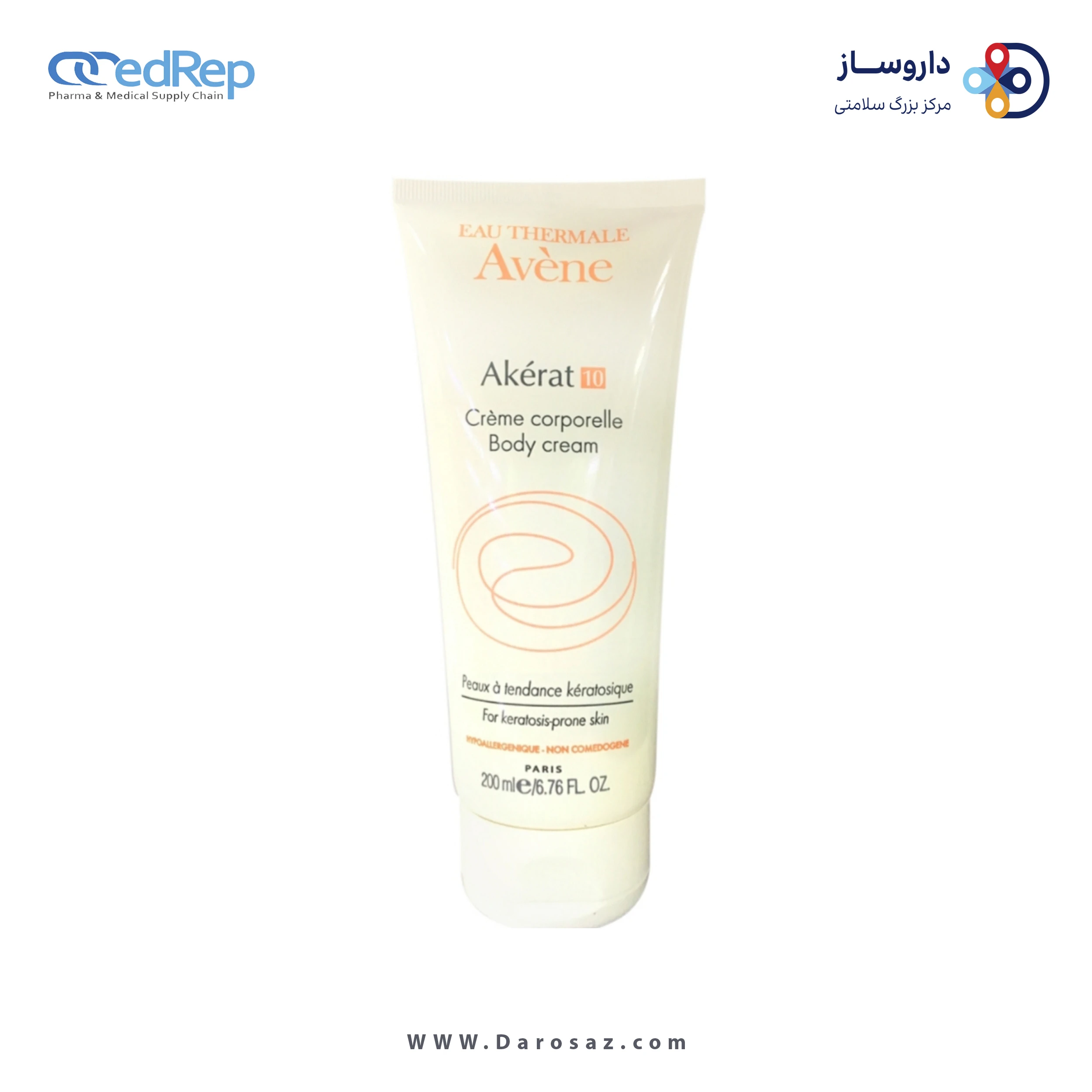 کرمها ، امولسیونها ، لوسیونها ، ژلها و روغنها برای پوست (دست ، صورت ، پا و...)AVENE Akerat Body Cream (Akerat Creme)