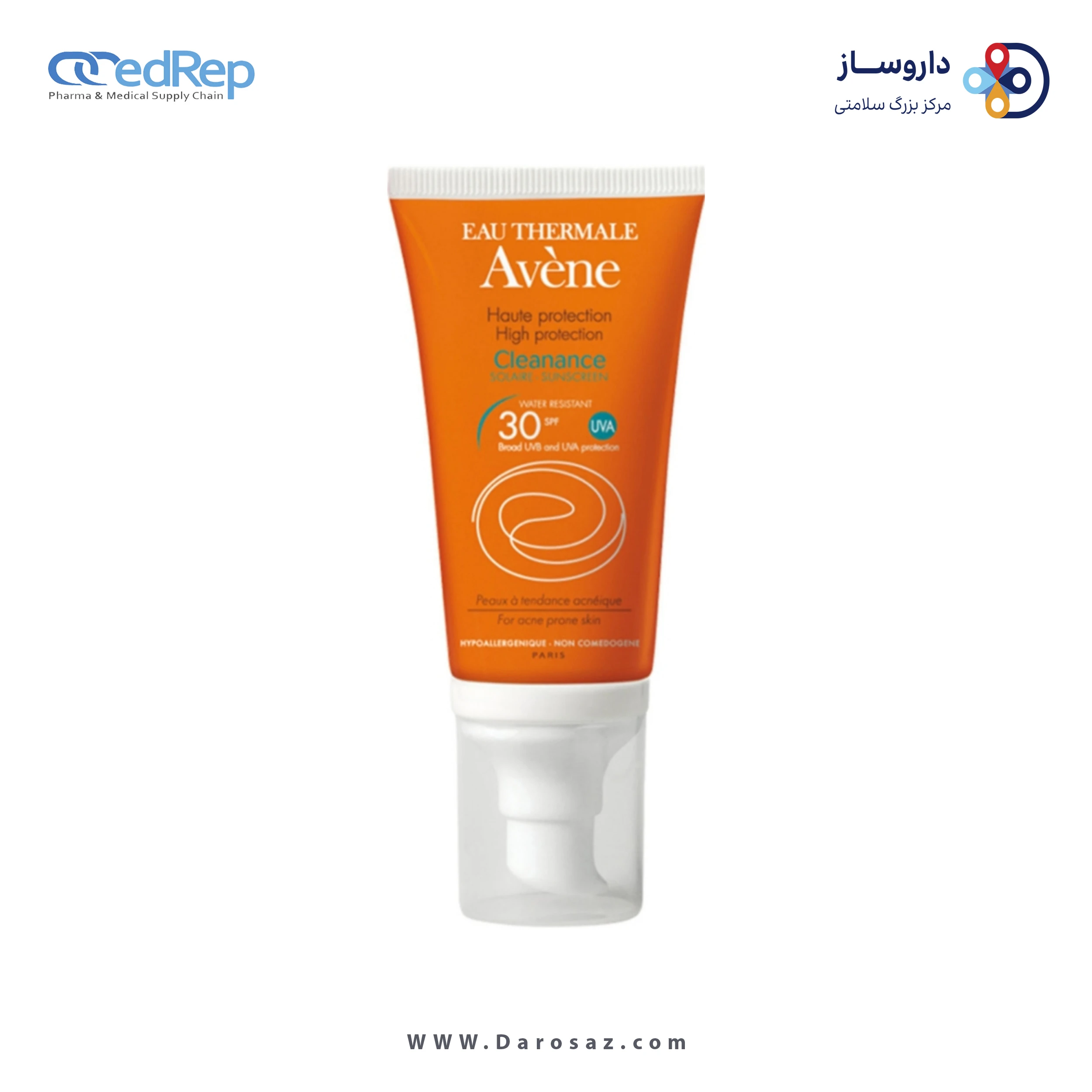 فراورده های برای حمام آفتاب AVENE Cleanance High Protection Cream SPF 30