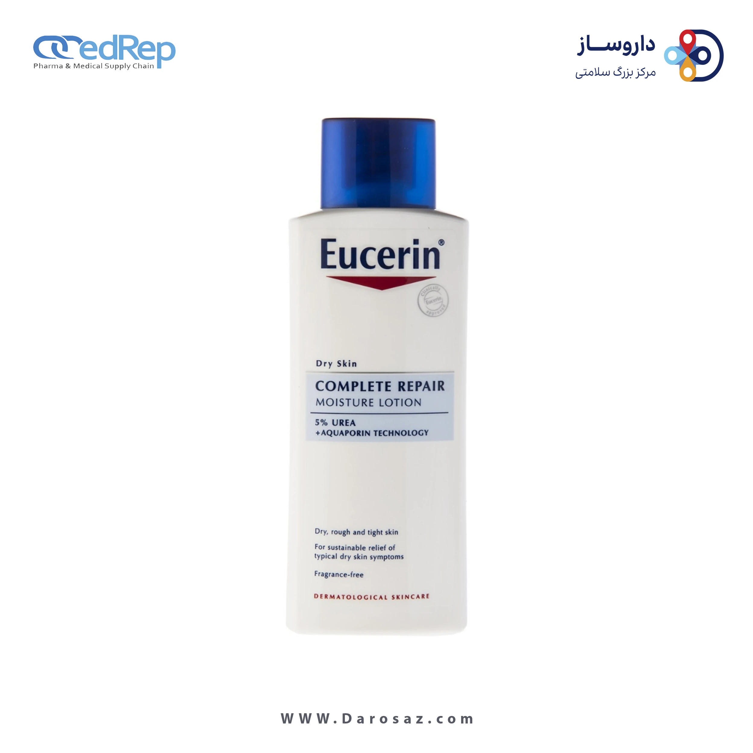 کرمها ، امولسیونها ، لوسیونها ، ژلها و روغنها برای پوست (دست ، صورت ، پا و...)EUCERIN Complete Repair 5% Urea Moisture Body Lotion PACKAGE 1