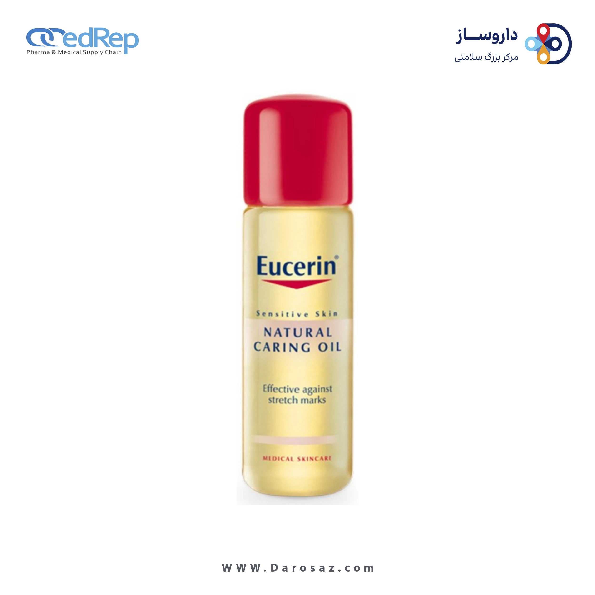 کرمها ، امولسیونها ، لوسیونها ، ژلها و روغنها برای پوست (دست ، صورت ، پا و...)EUCERIN Sens Skin Natural Caring Oil