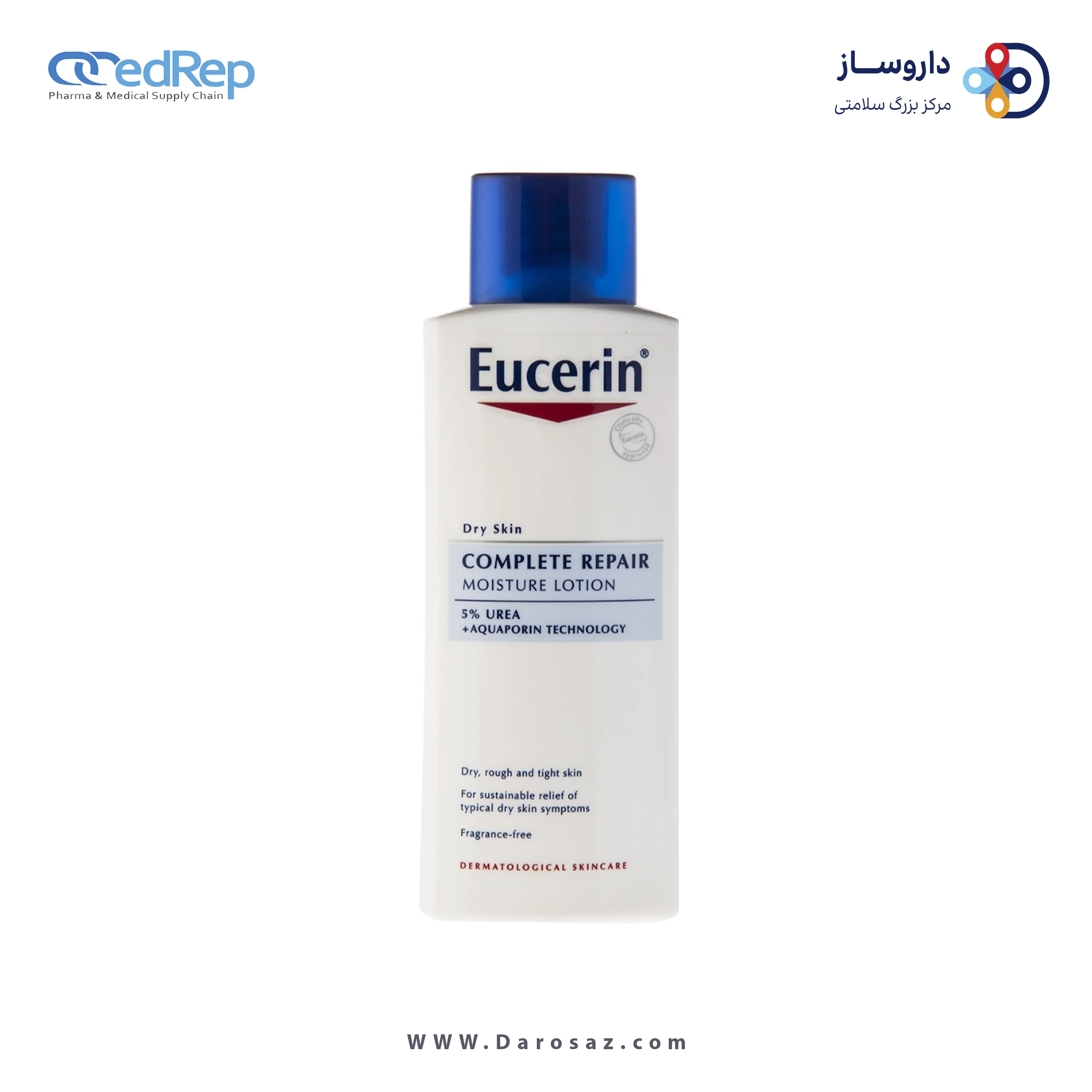 کرمها ، امولسیونها ، لوسیونها ، ژلها و روغنها برای پوست (دست ، صورت ، پا و...)EUCERIN Complete Repair 5% Urea Moisture Body Lotion PACKAGE 1