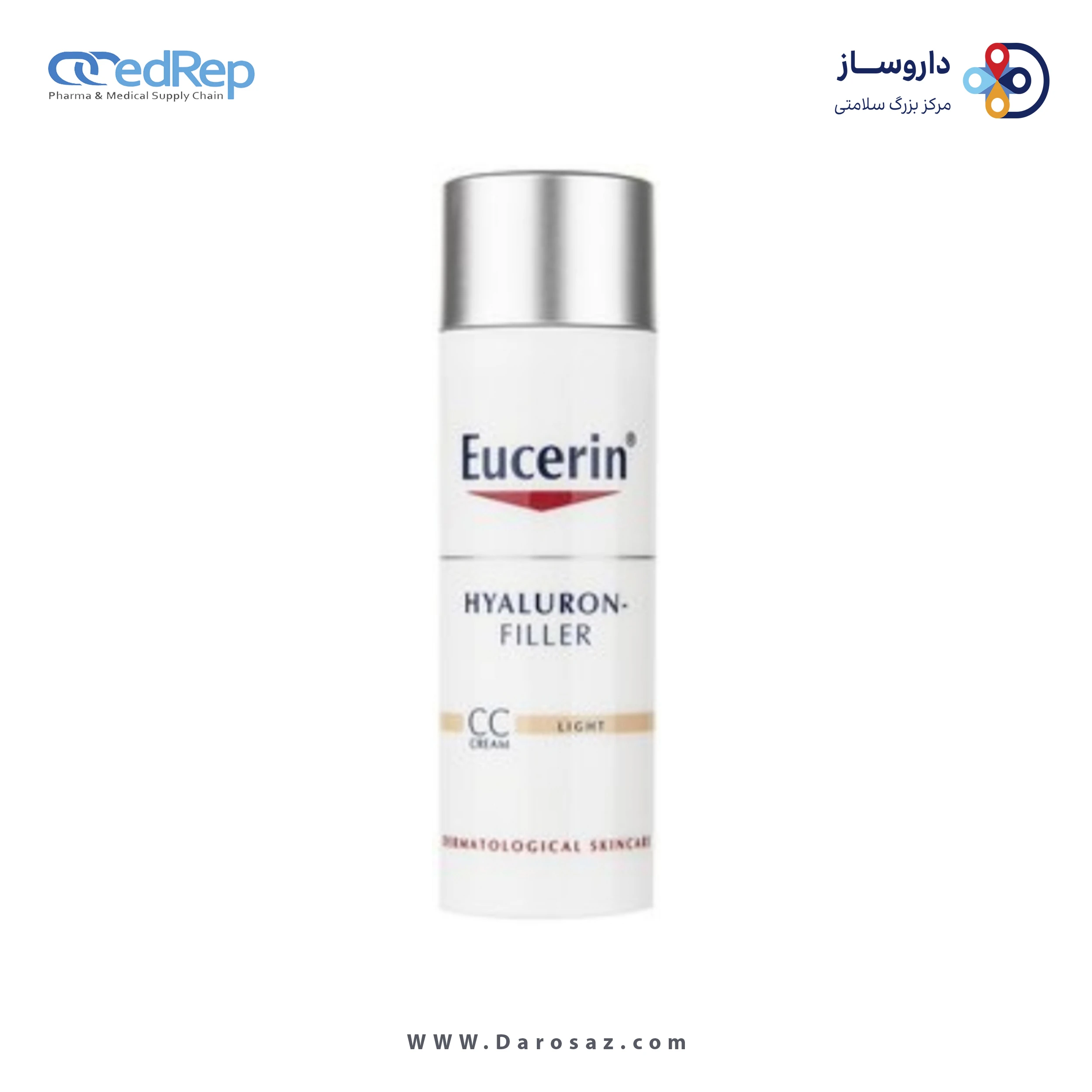 فراورده های ضد چروک EUCERIN hyaluron Filler CC Cream light new package