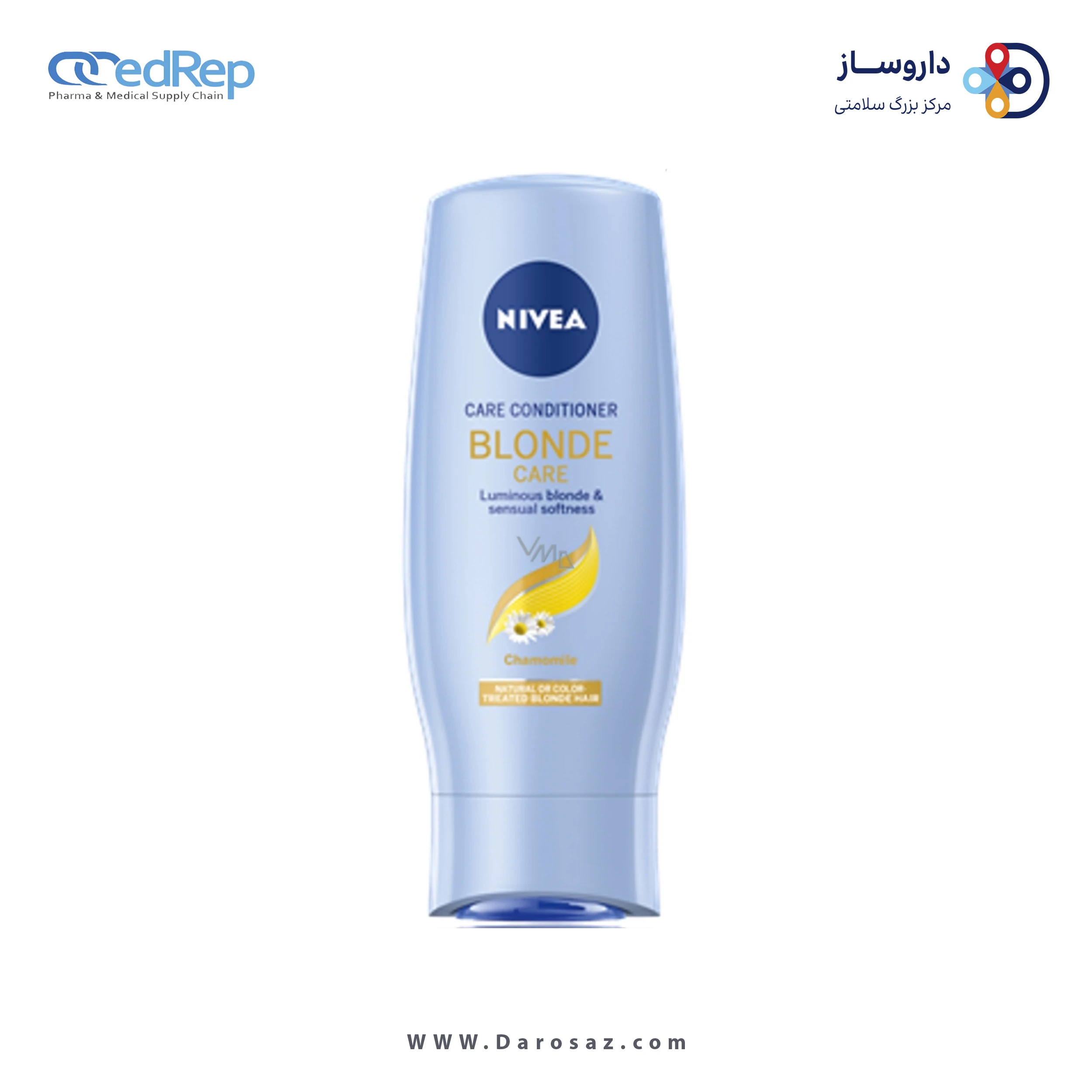 فراورده های حالت دهنده ،نرم کننده وتثبیت کننده آرایش مو (کرمها ، لوسیونها وروغنها) NIVEA Conditioner Blonde Care 200ml