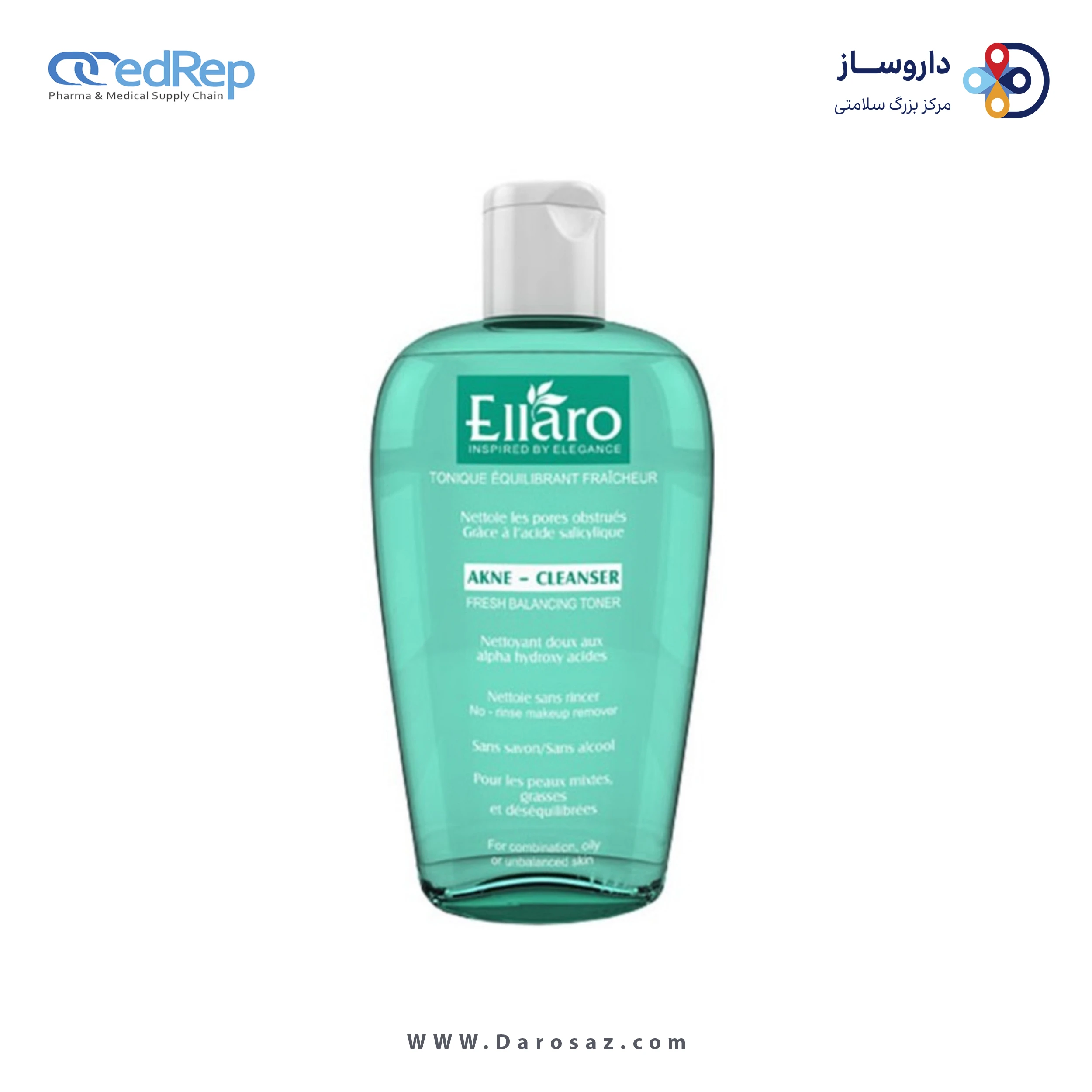 تونر پاک کننده الارو مدل Fresh Balancing 200ml