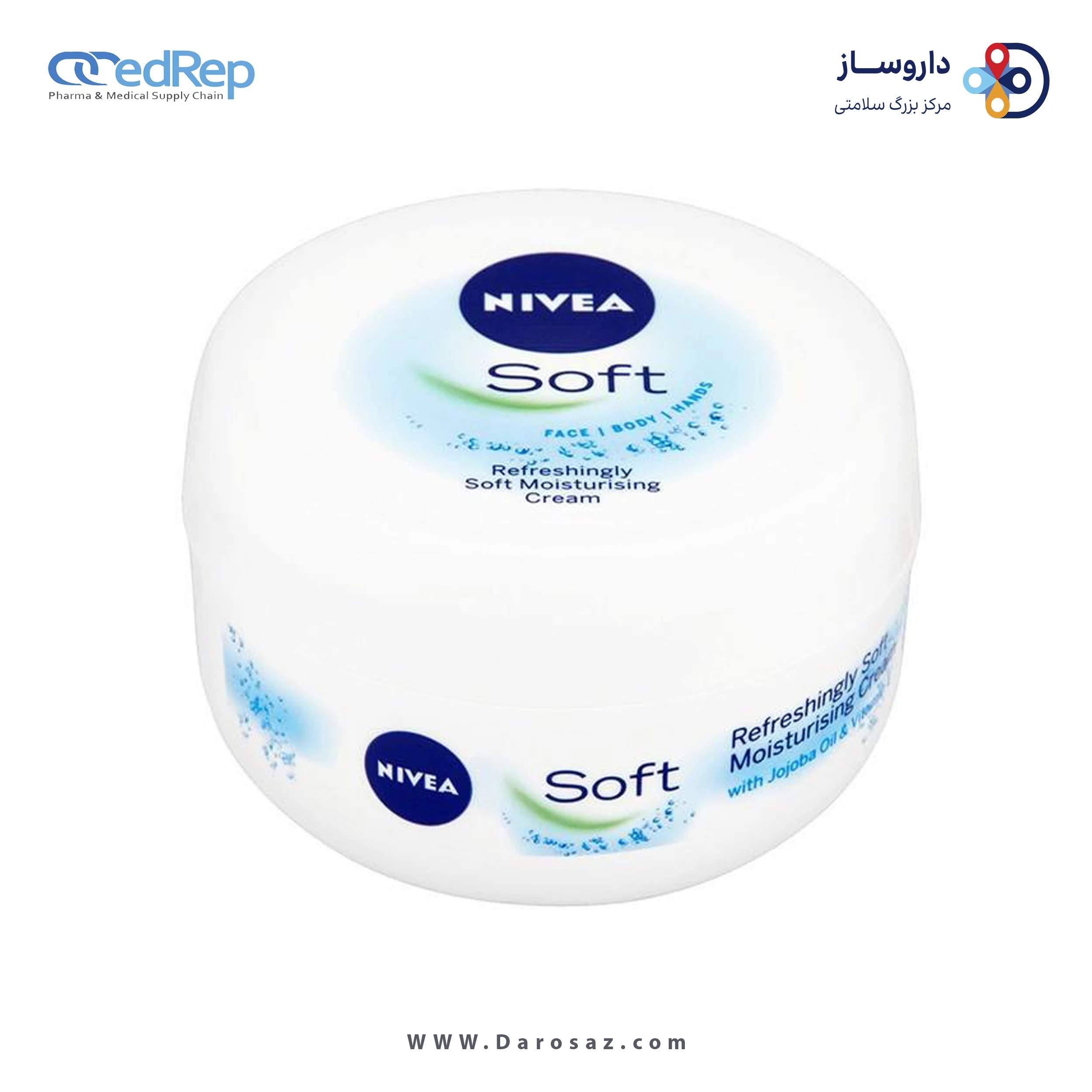 کرم مرطوب کننده پوست سافت ۱۰۰میلی