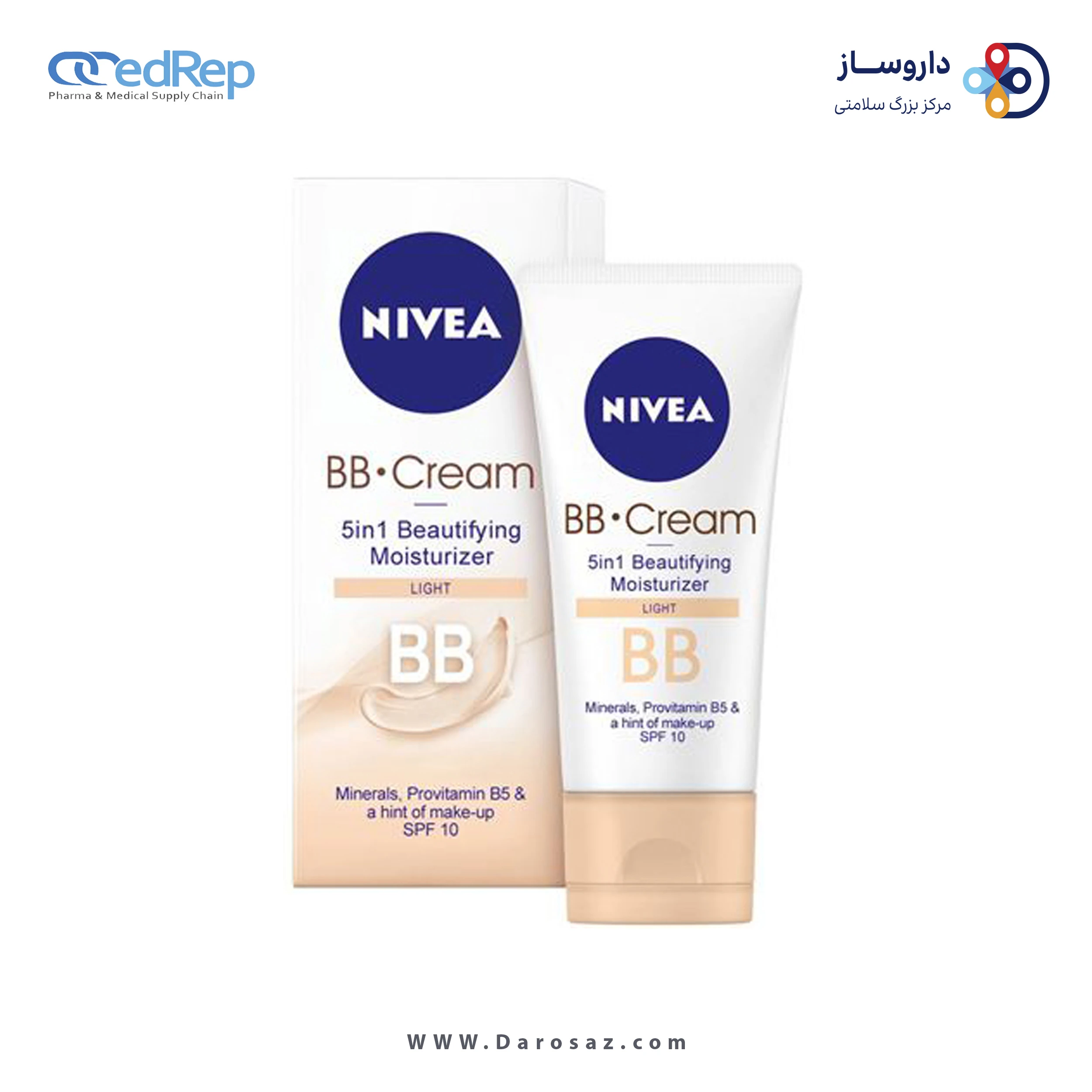 کرم سبک لایت  BB نیوا ۵۰میلی
