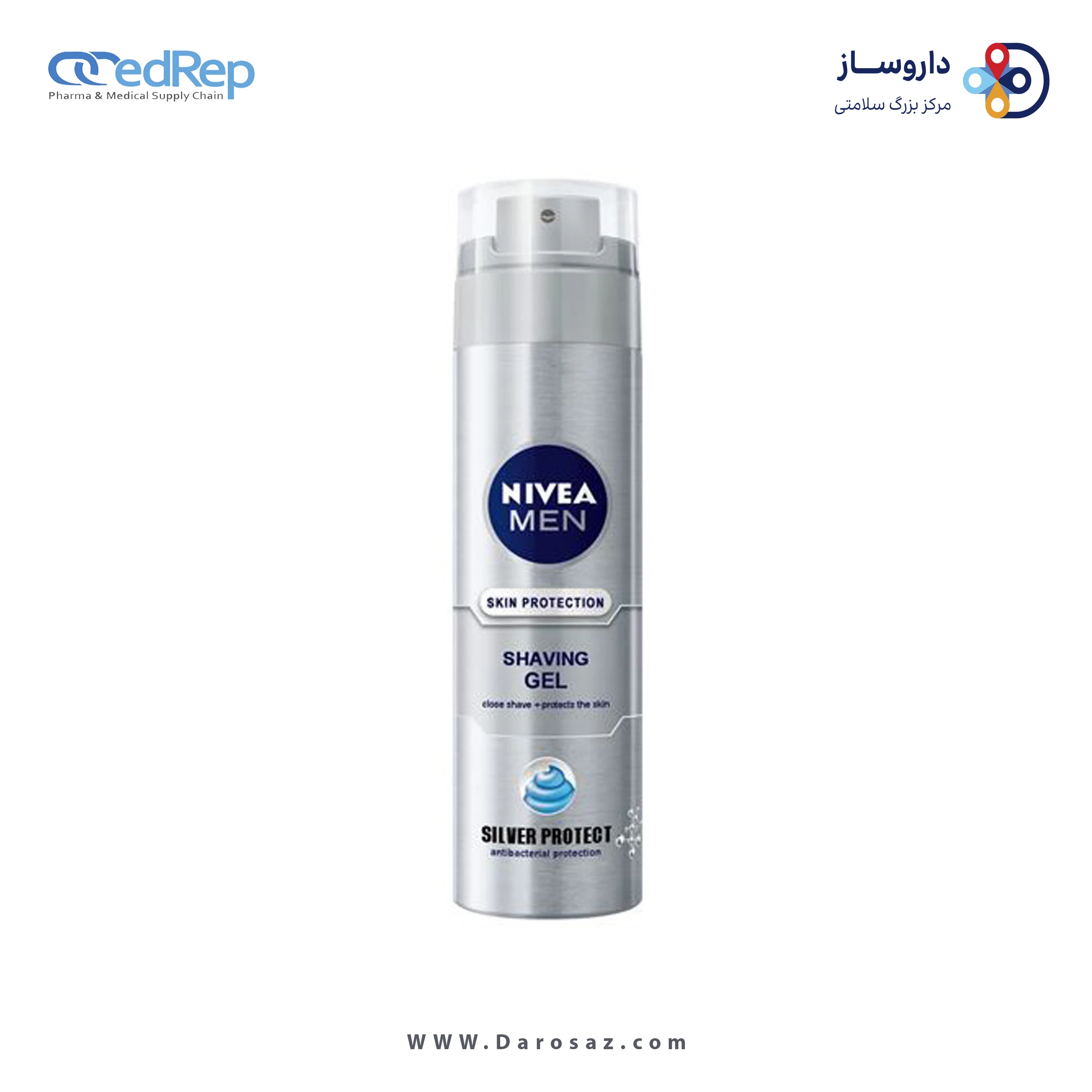 ژل اصلاح نیوآ من سیلور پروتکت ۲۰۰میلی