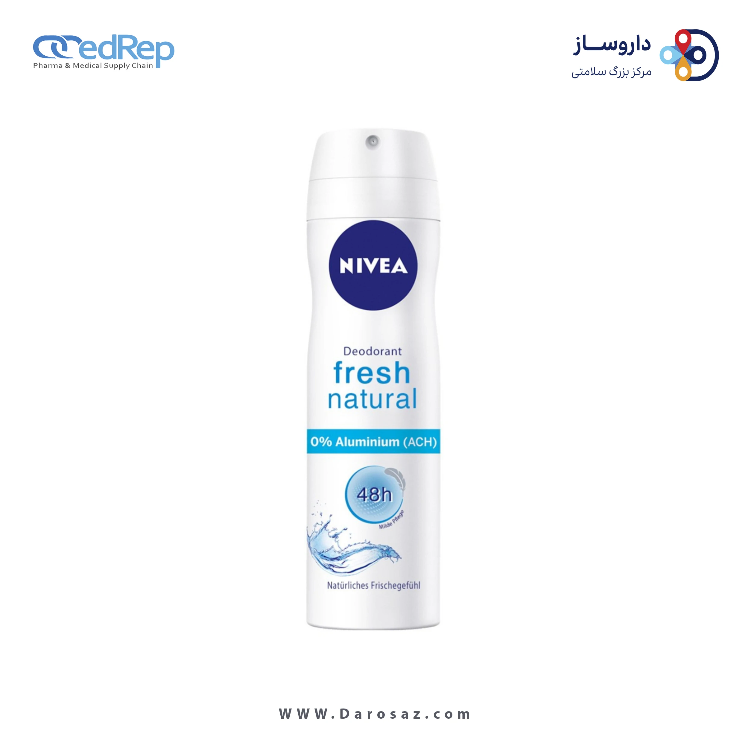 اسپری زنانه نیوآ مدل Fresh Natural حجم ۲۰۰ میلی