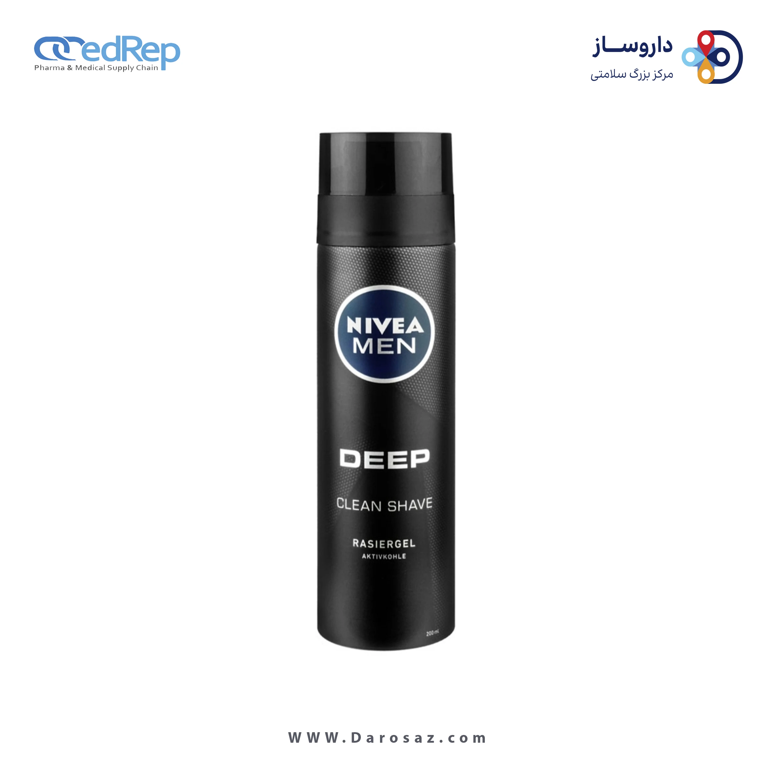 ژل اصلاح نیوآ مدل DEEP حجم 200 میلی
