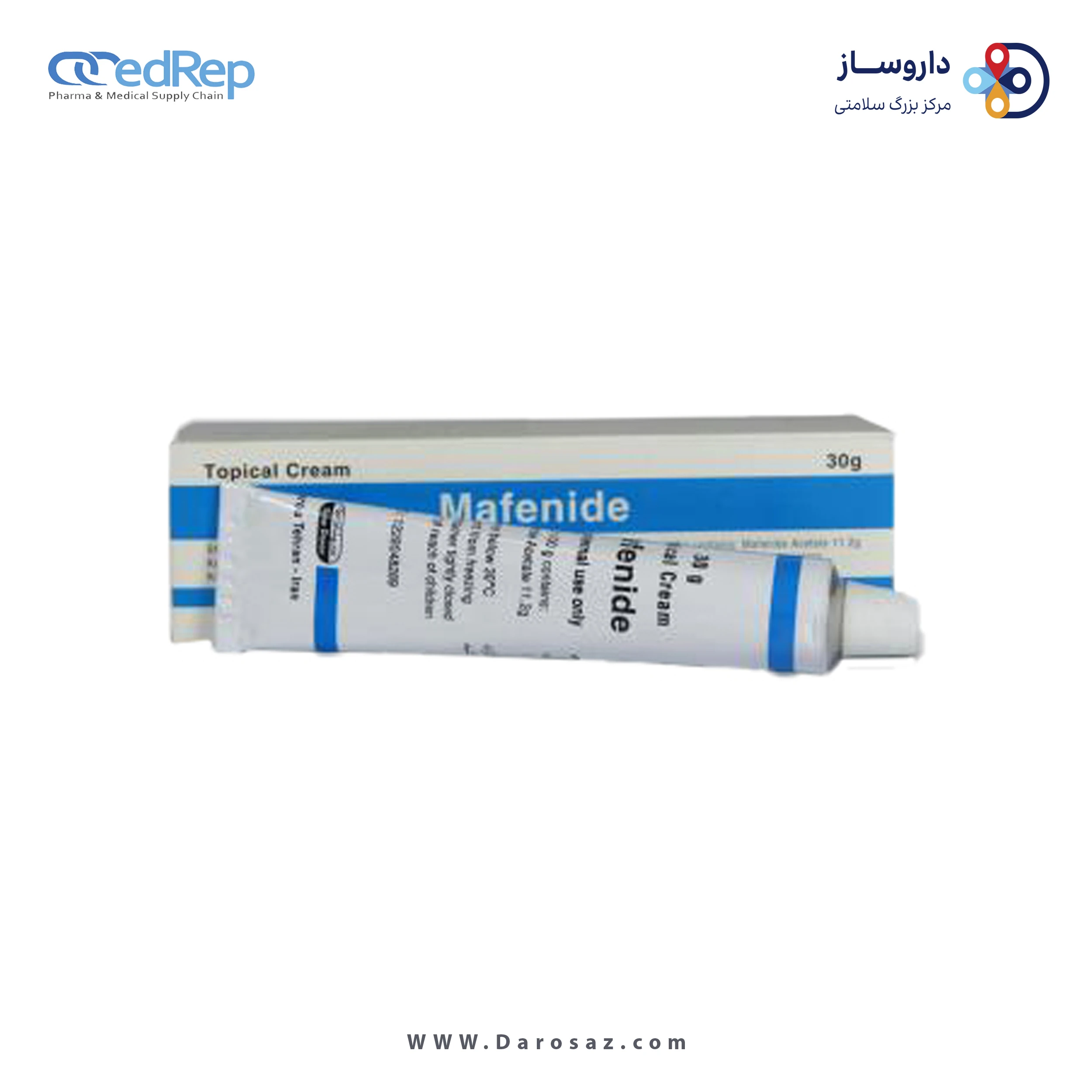 مفناید  112mg,30g کرم جلدی