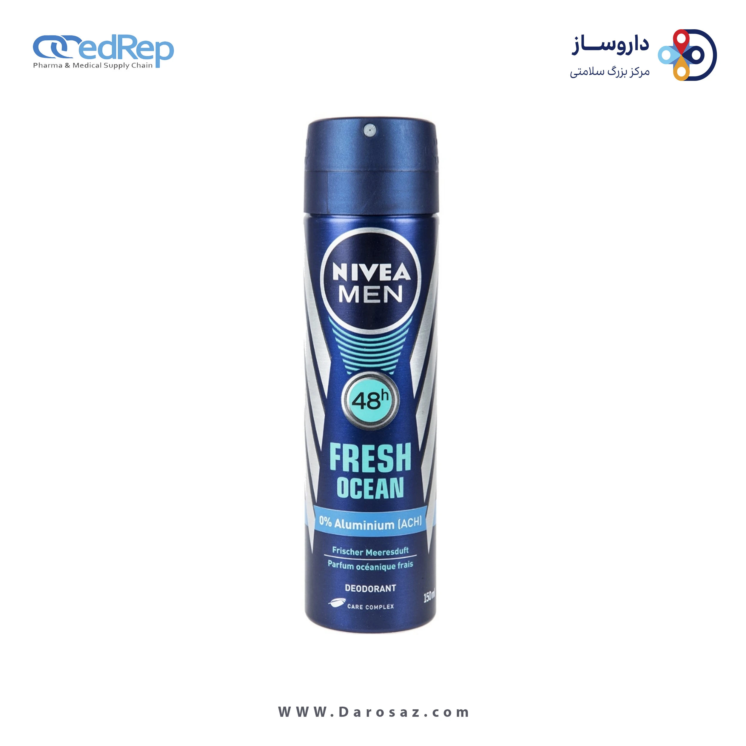 اسپری مردانه نیوآ مدل Fresh Ocean حجم ۱۵۰ میلی لیتر
