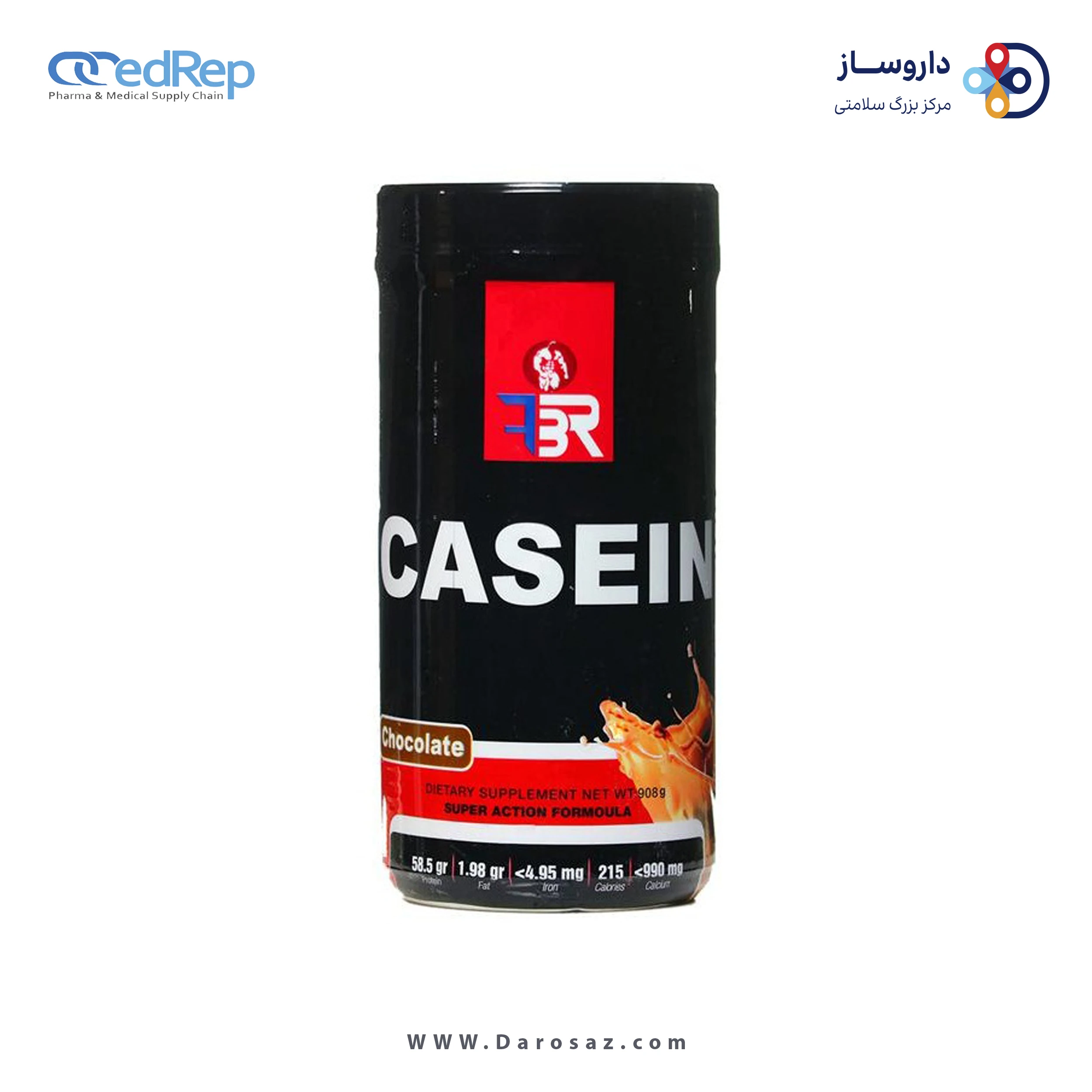 کازئین  908 گرم طعم موز پودر