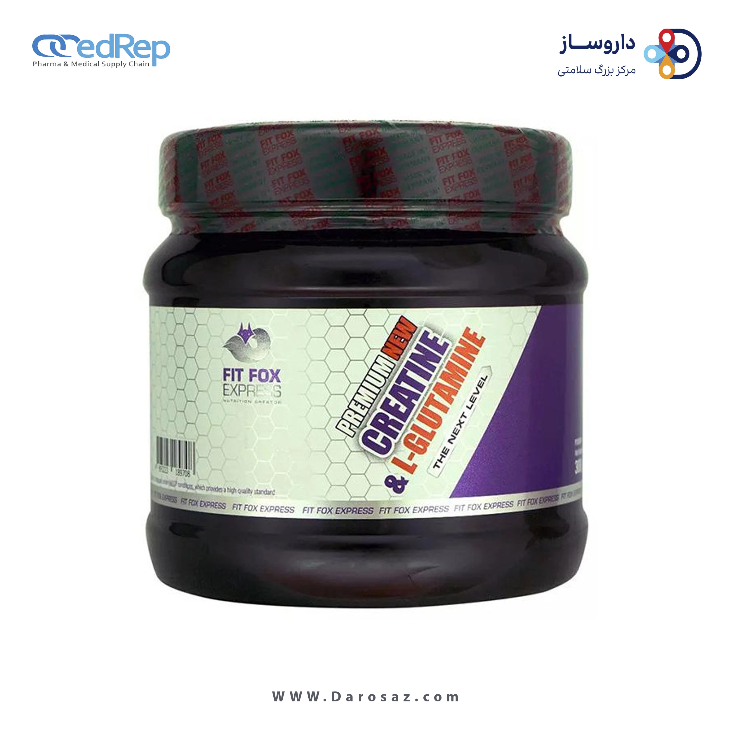 پریمیوم نیو کراتین و گلوتامین 300 گرم پودر
