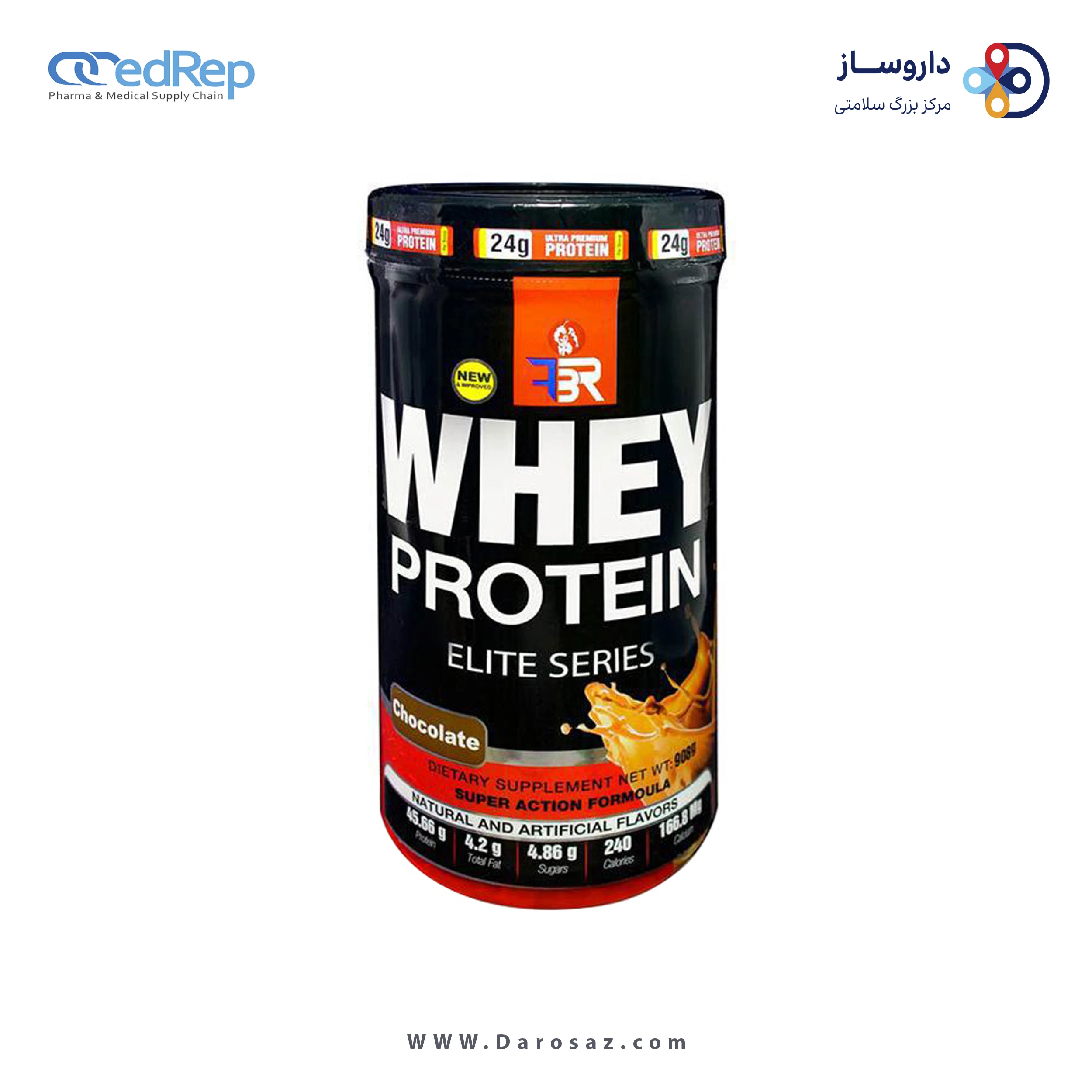 وی پروتئین 908 گرم طعم موز پودر