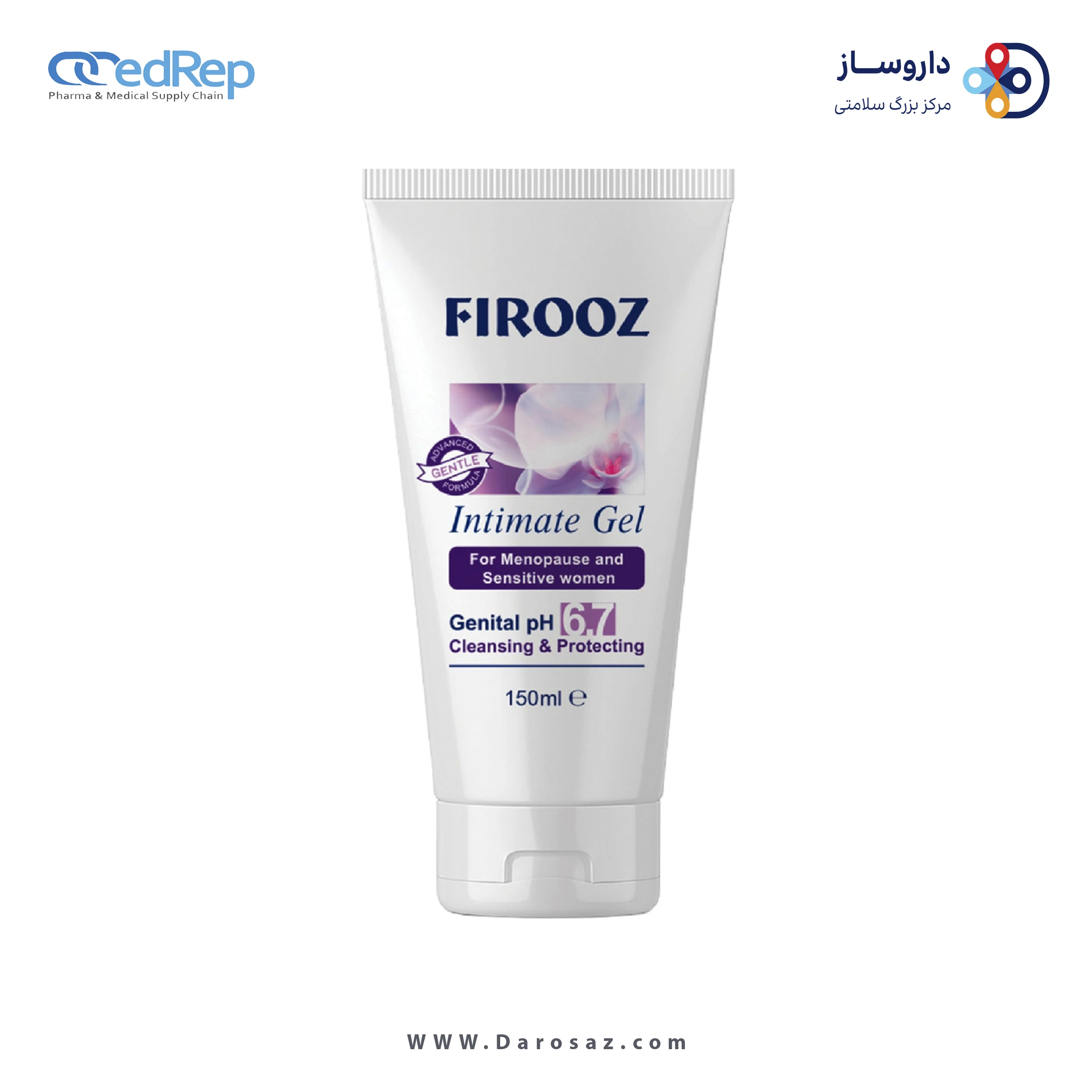 ژل بهداشتی بانوان حساس و یائسه ۱۵۰ میلی