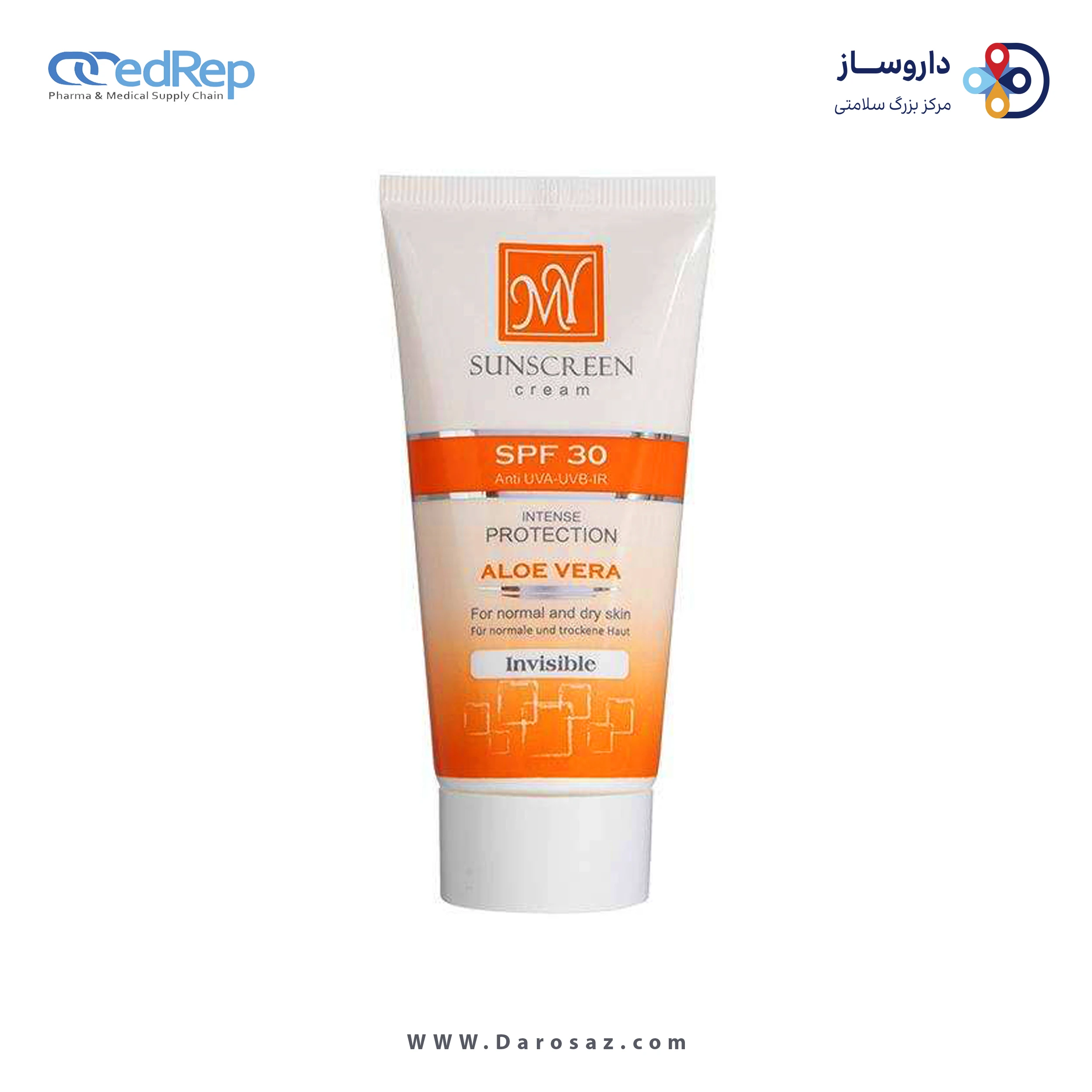 کرم ضد آفتاب بدون رنگ SPF 30 مای – ۵۰ میلی لیتر