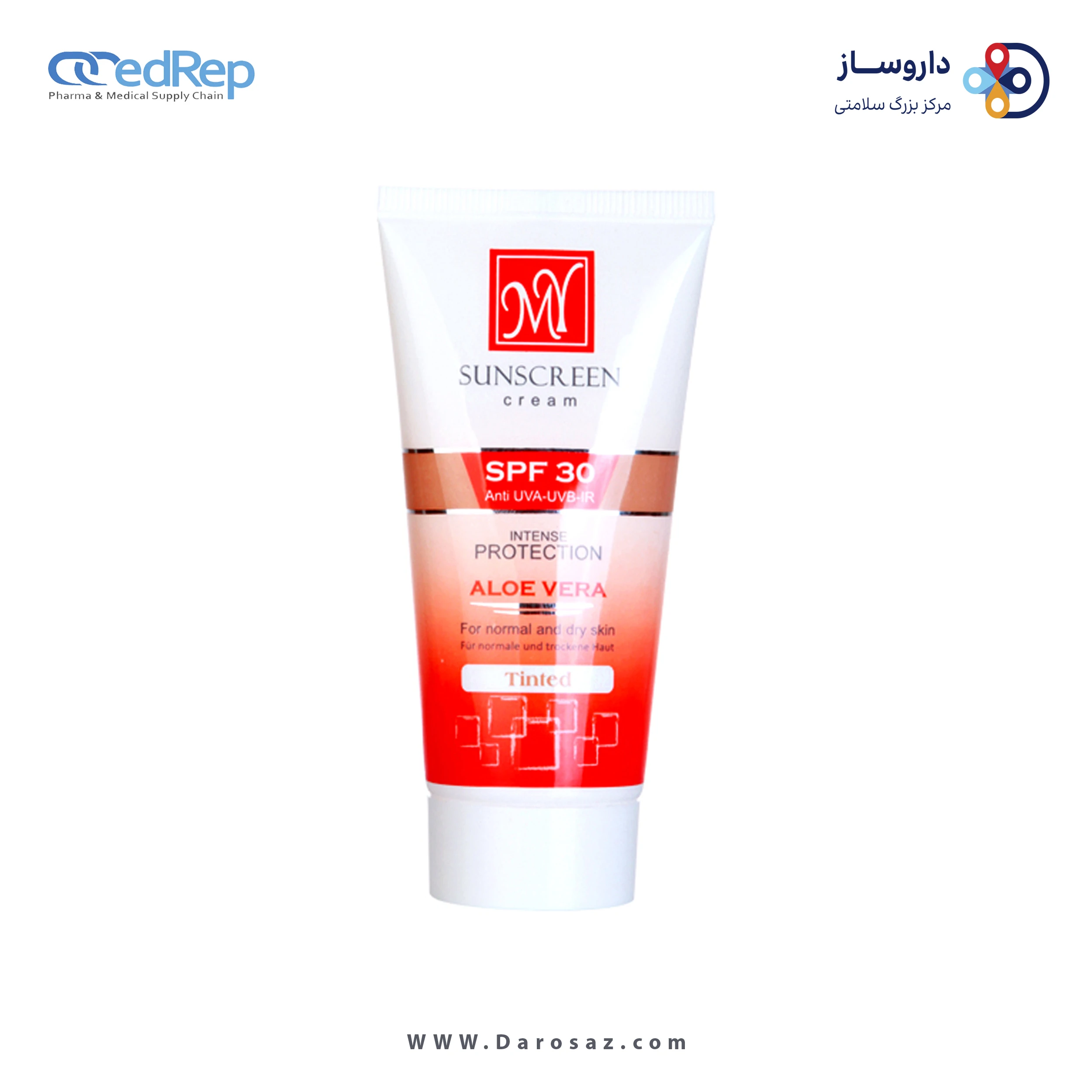 کرم ضد آفتاب رنگی SPF 30 مای – ۵۰ میلی لیتر