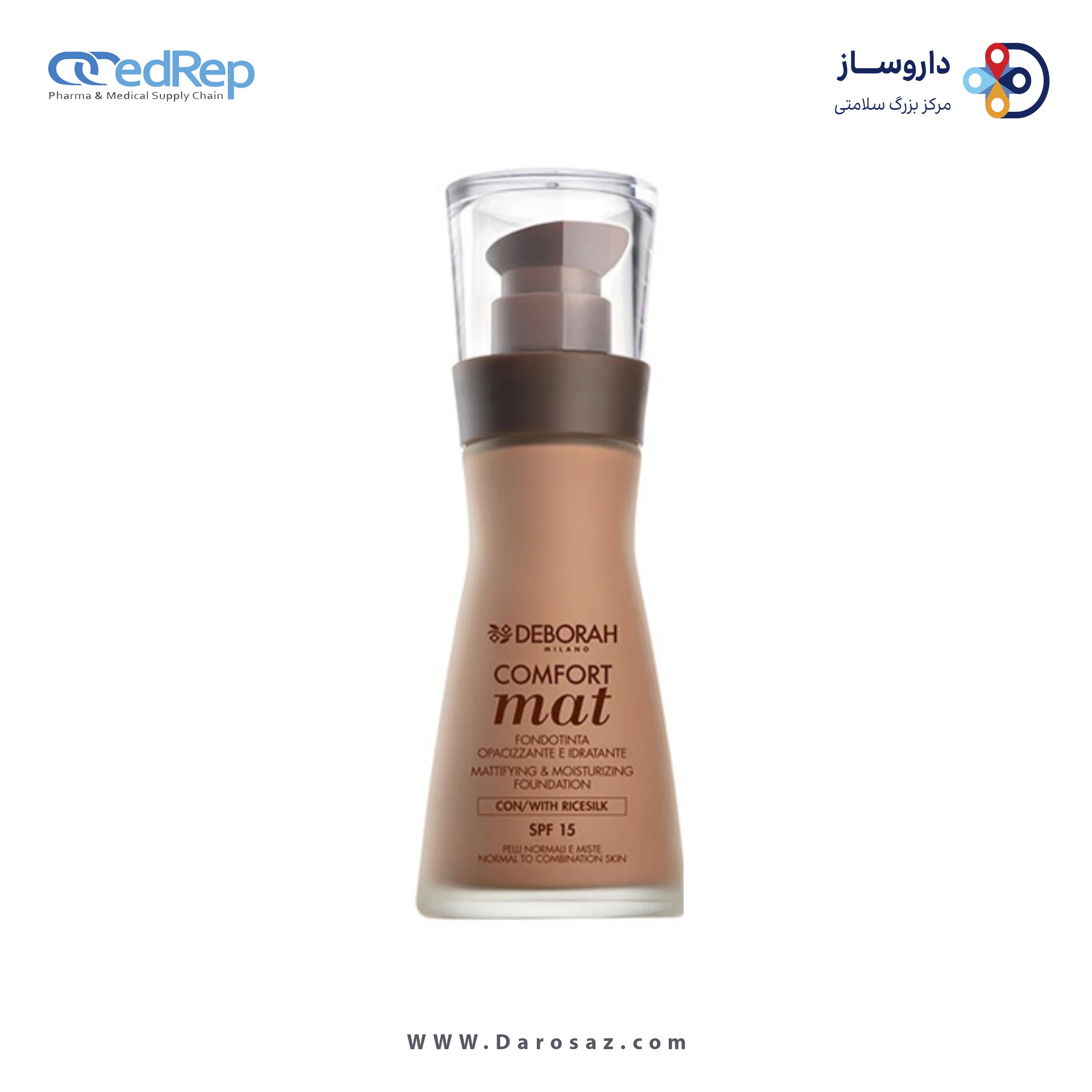 کرم پودر مات دبورا مدل Comfort ۰۱