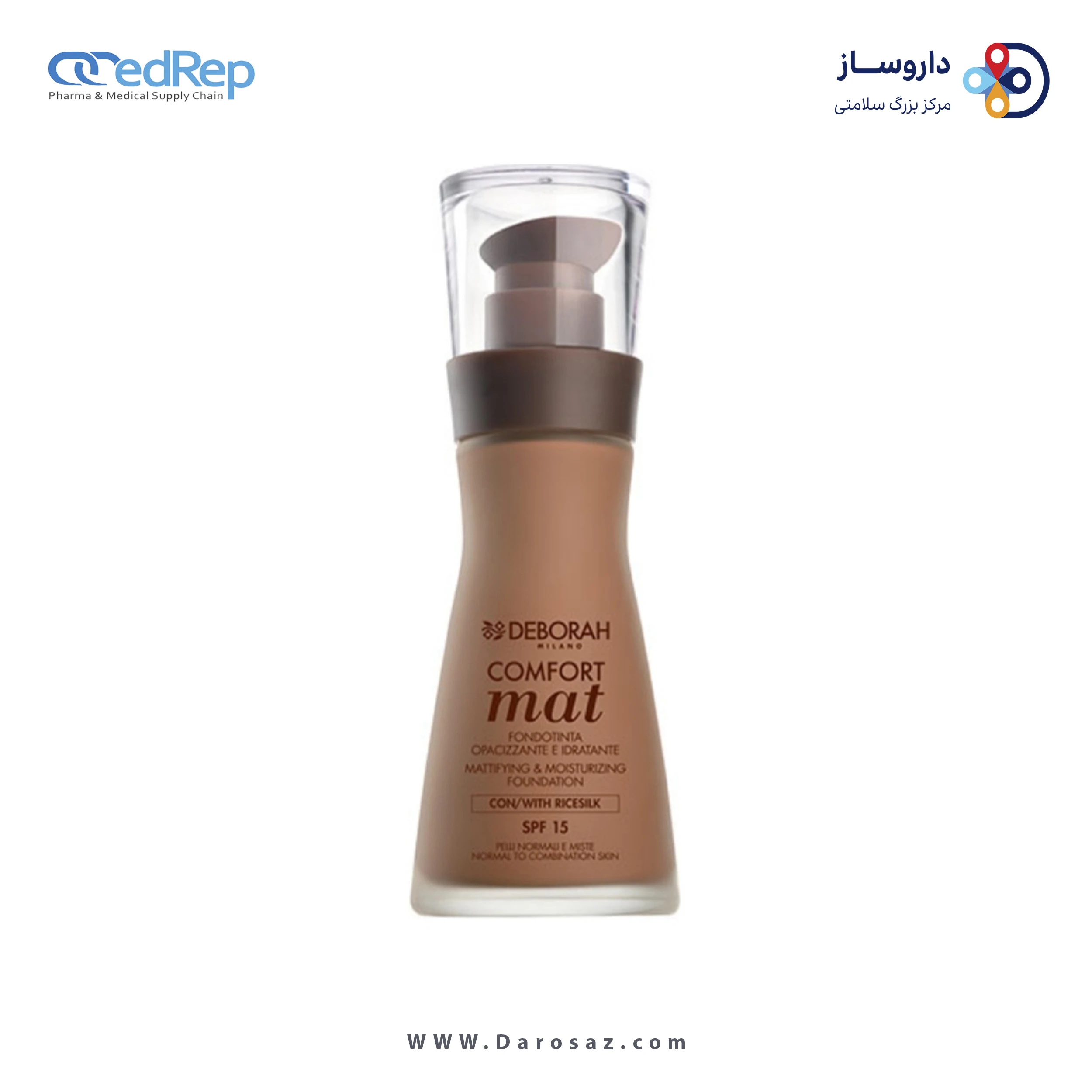 کرم پودر مات دبورا مدل Comfort ۰۴