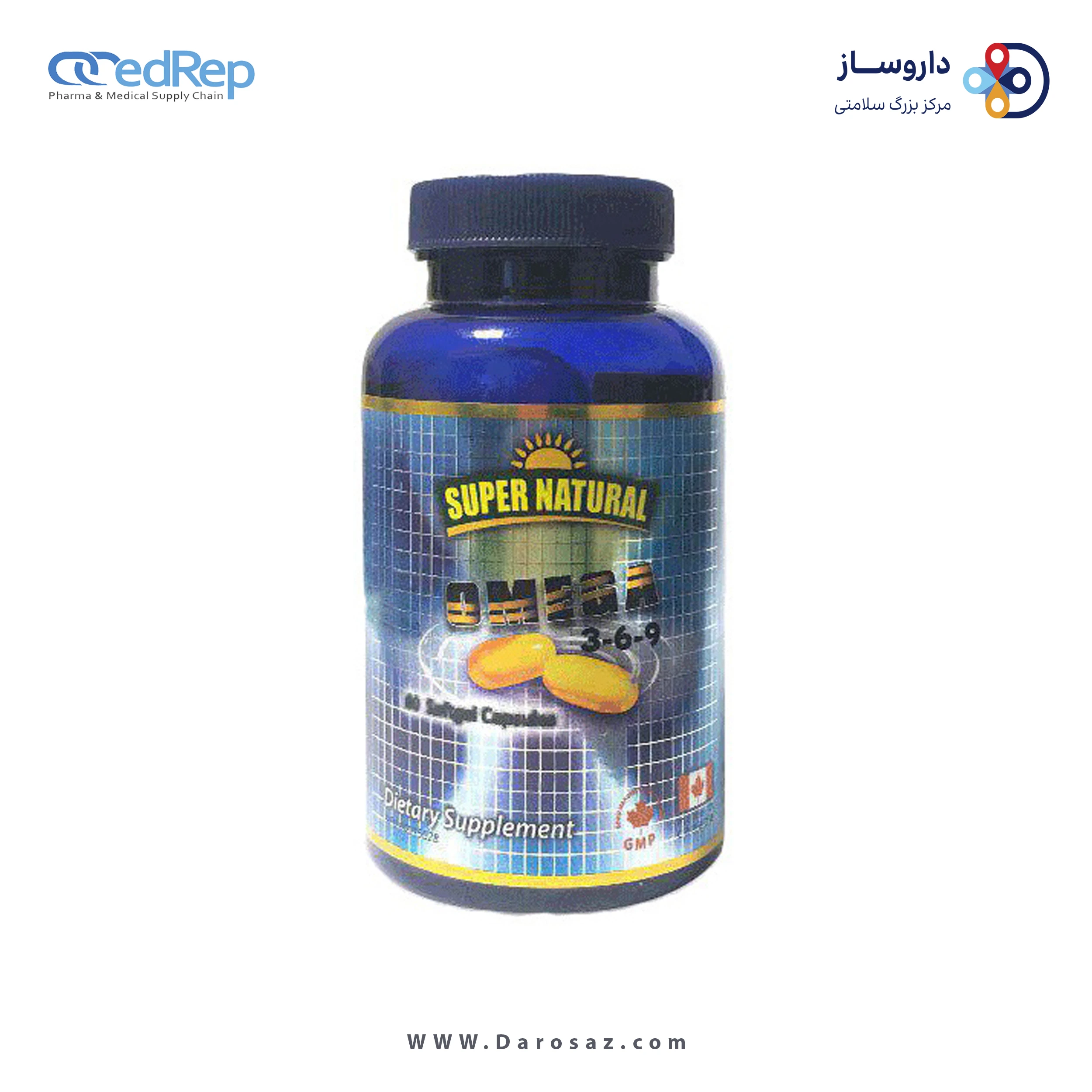 اُمگا 9-6-3 1000 میلی گرم سافت ژل کپسول