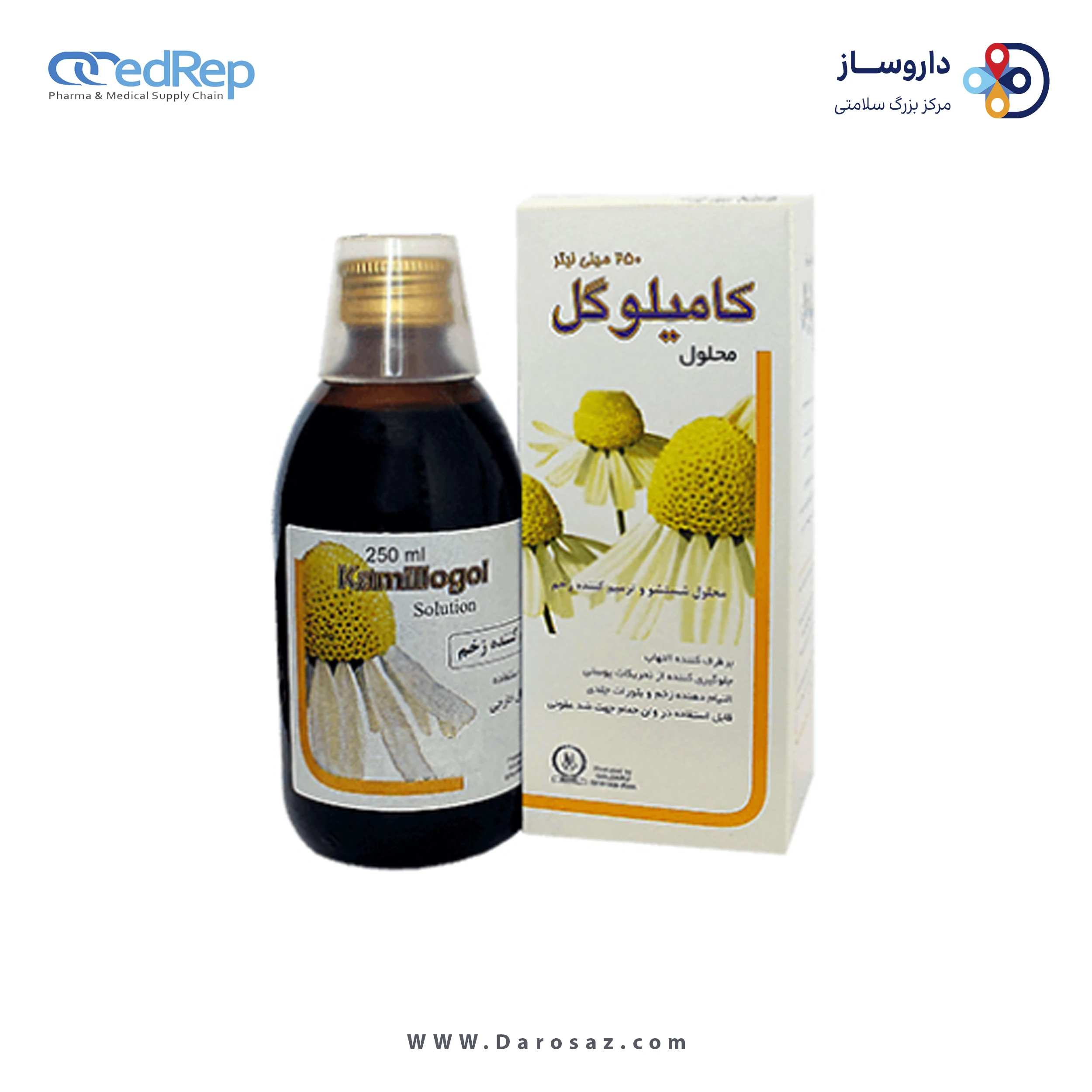 کامیلوگل 250 میلی لیتر محلول موضعی