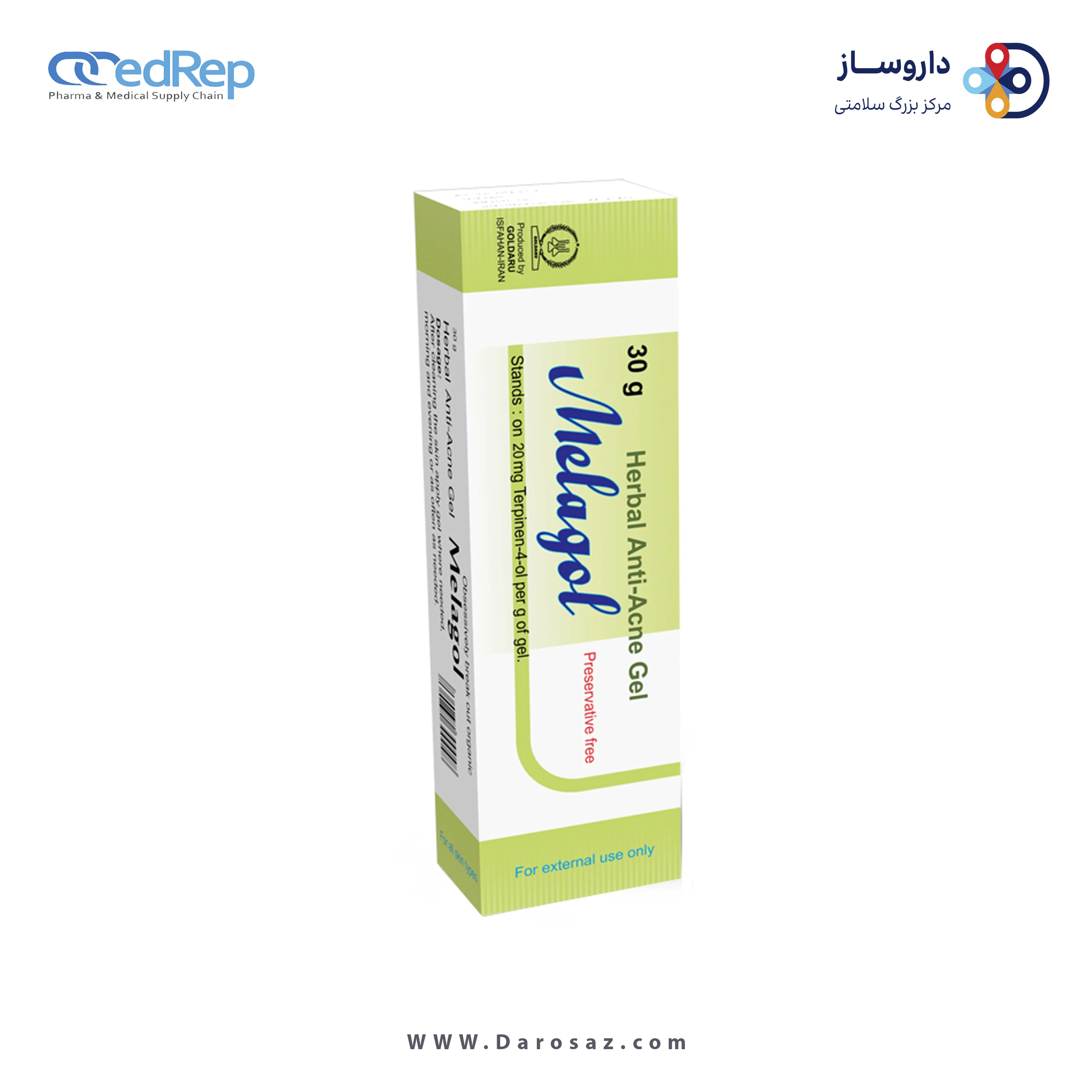 ملاگل 30 گرم ژل