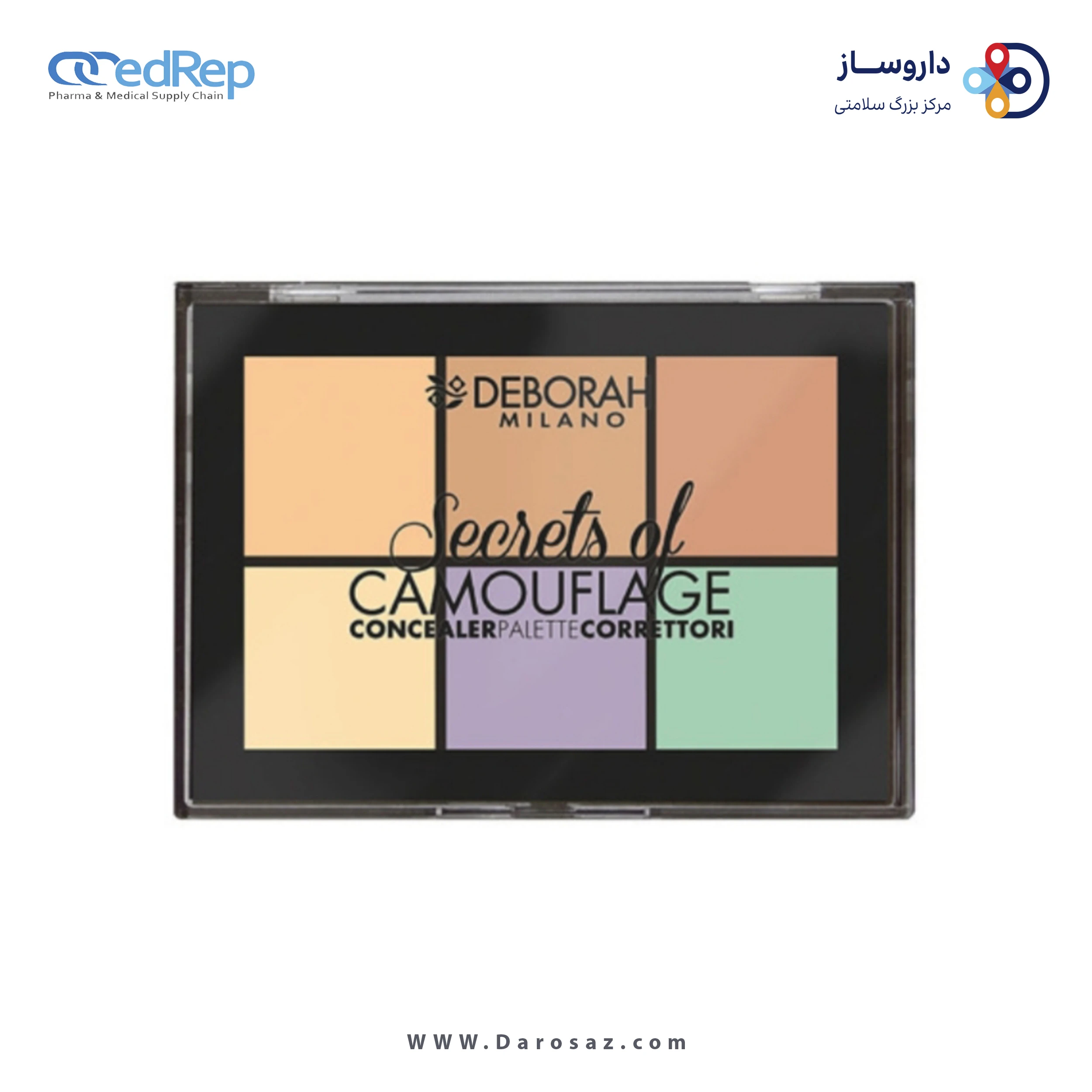 پالت کانسیلر سکرت آف کاموفلاژ دبوراه