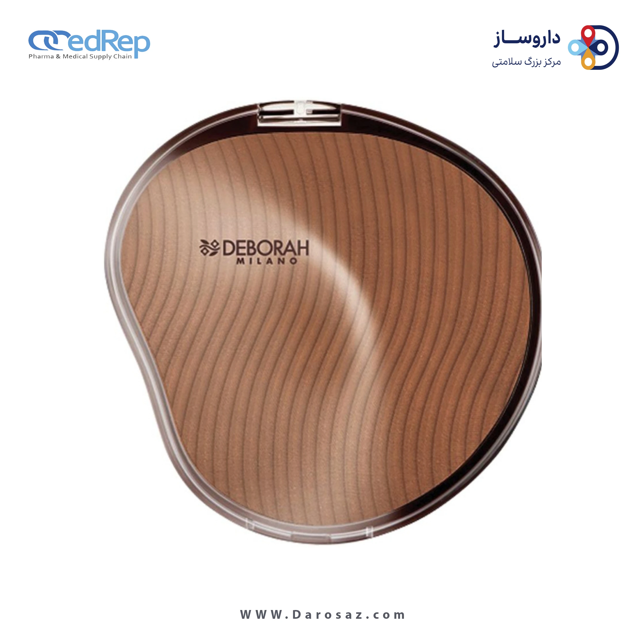 پنکیک برنزه کننده دبورا مدل Maxi Terra Lummi Nature شماره 0۳