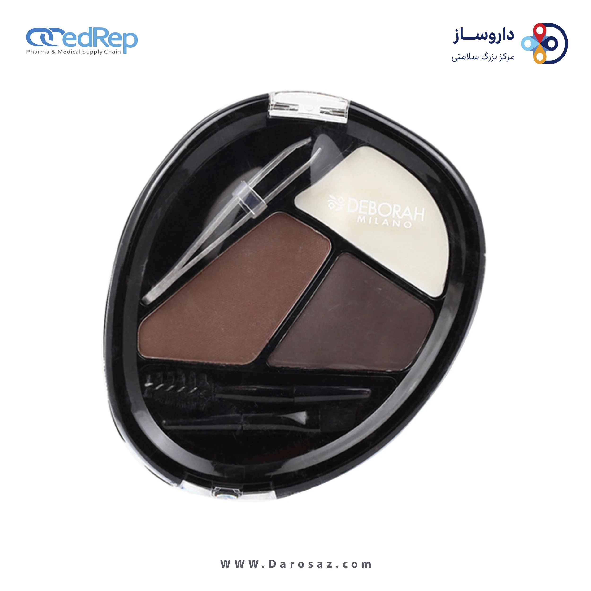سایه ابرو دبورا مدل Perfect Kit Blonde شماره ۰۱