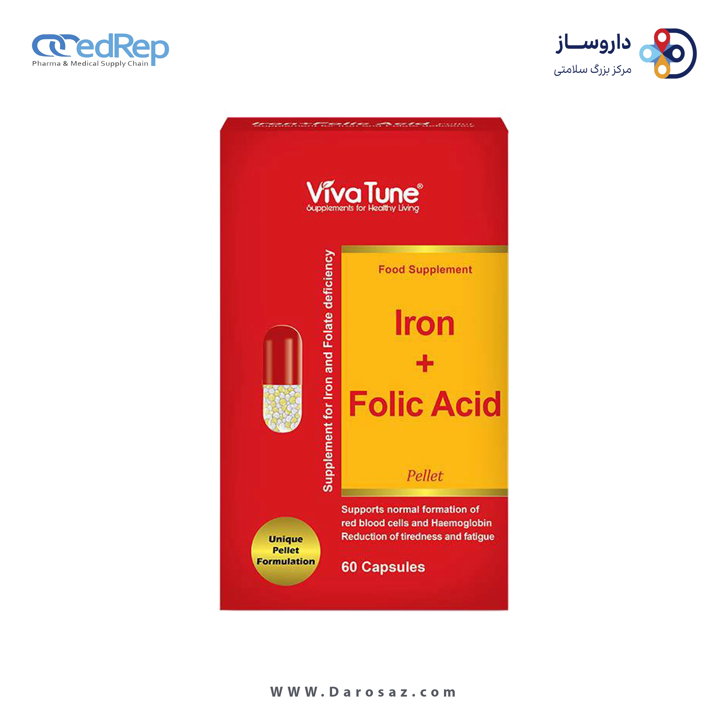 آهن + فولیک اسید کپسول