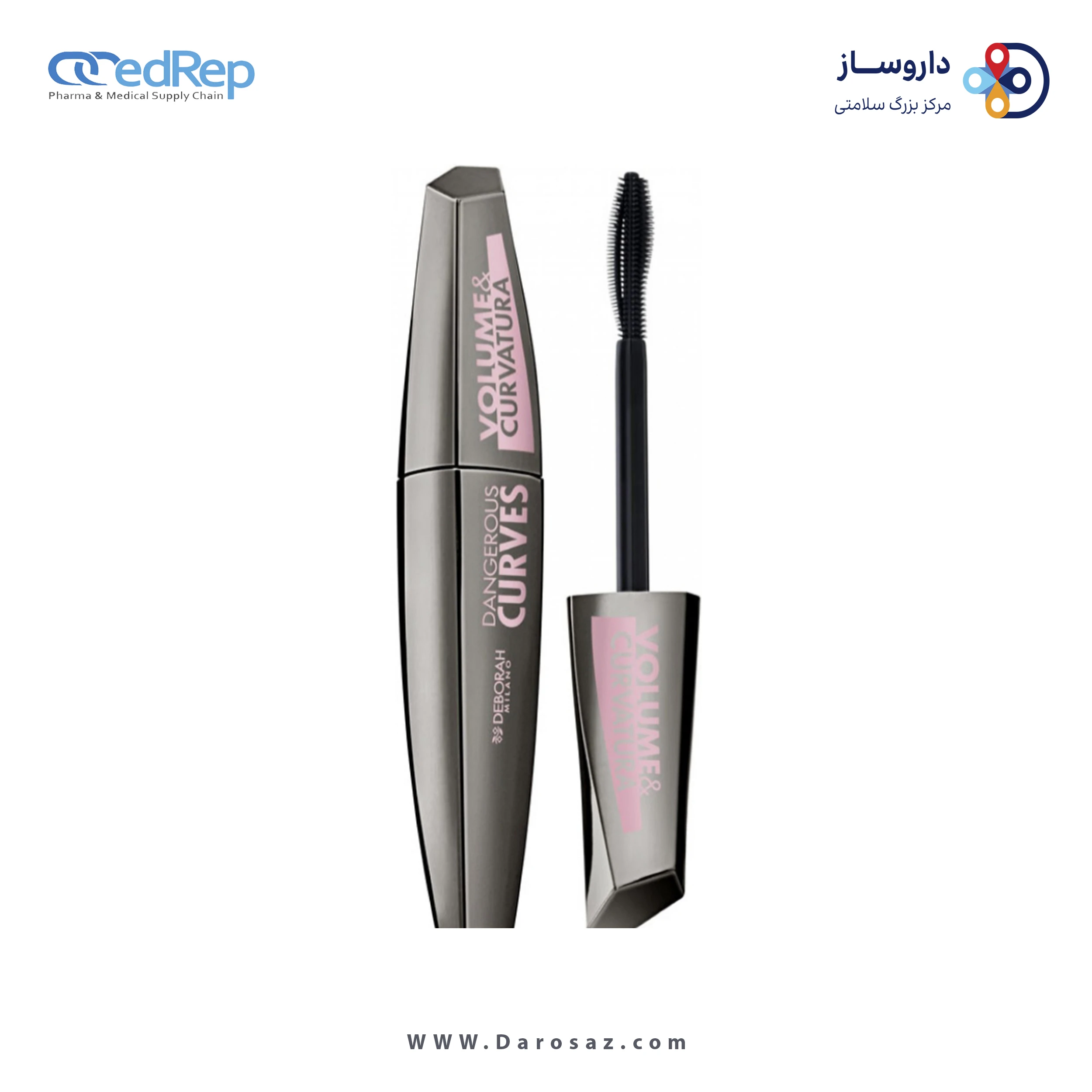 ریمل مژه و ابرو مدل CURVES VOLUME