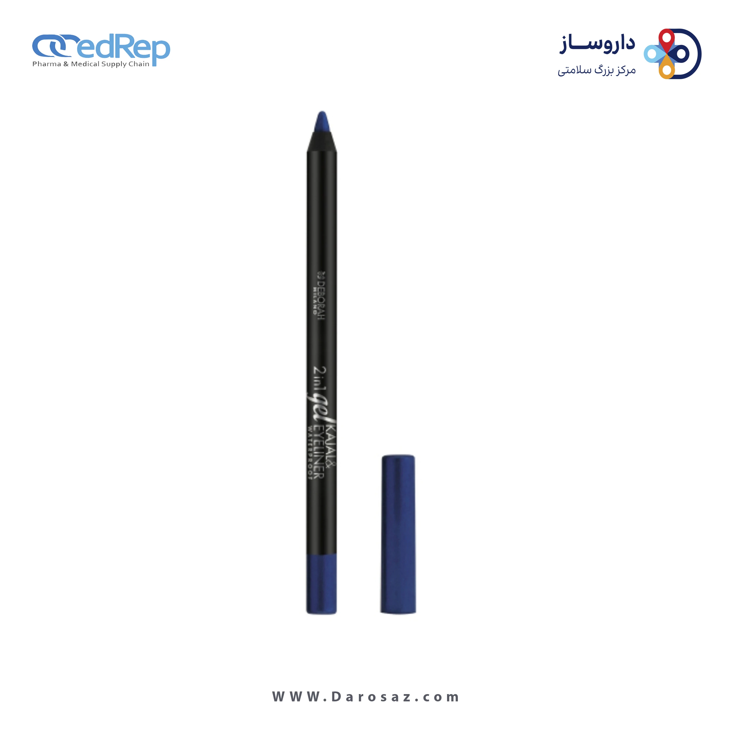 مداد چشم 2 در 1 Gel Kajal دبورا-0۳