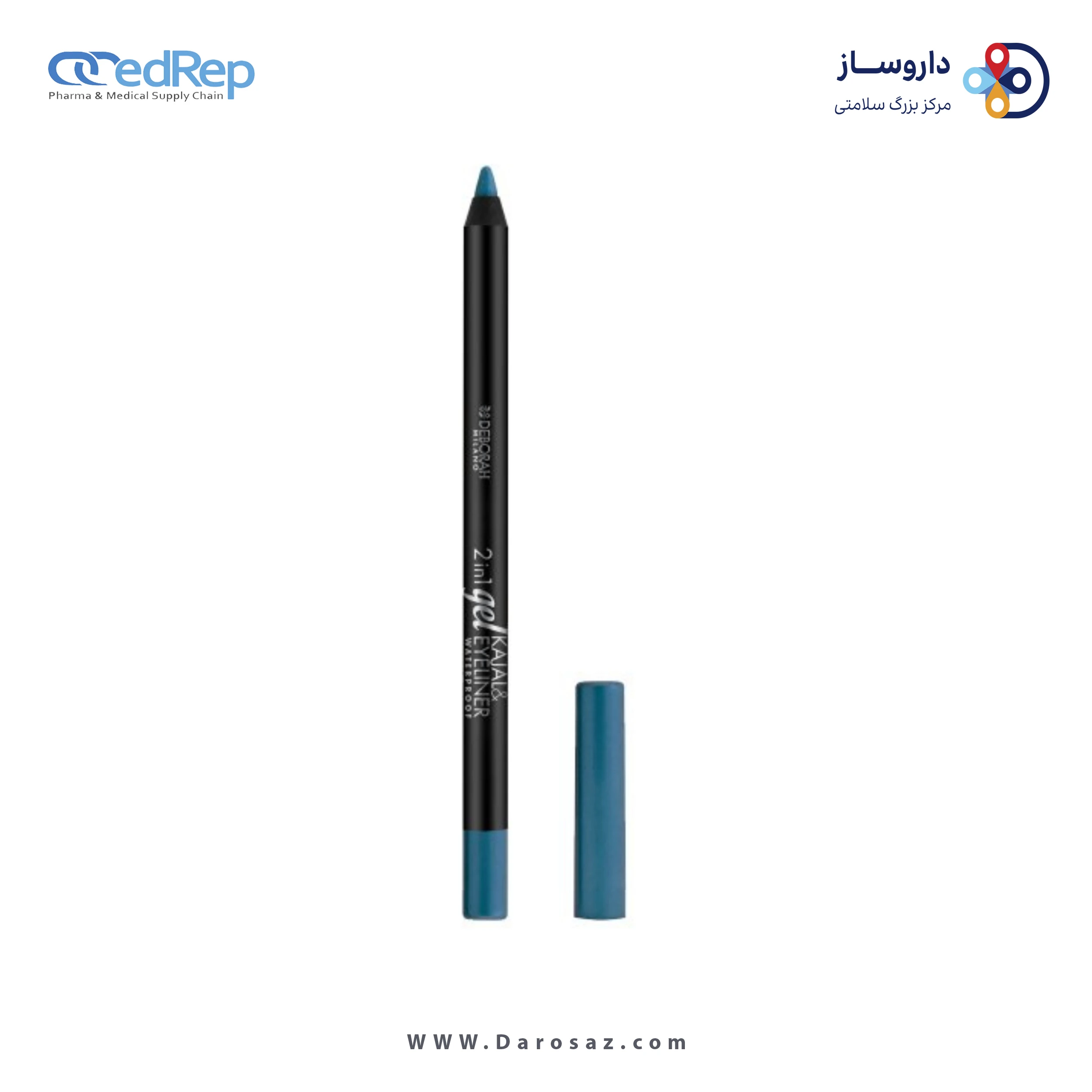 مداد چشم 2 در 1 Gel Kajal دبورا-۱۰