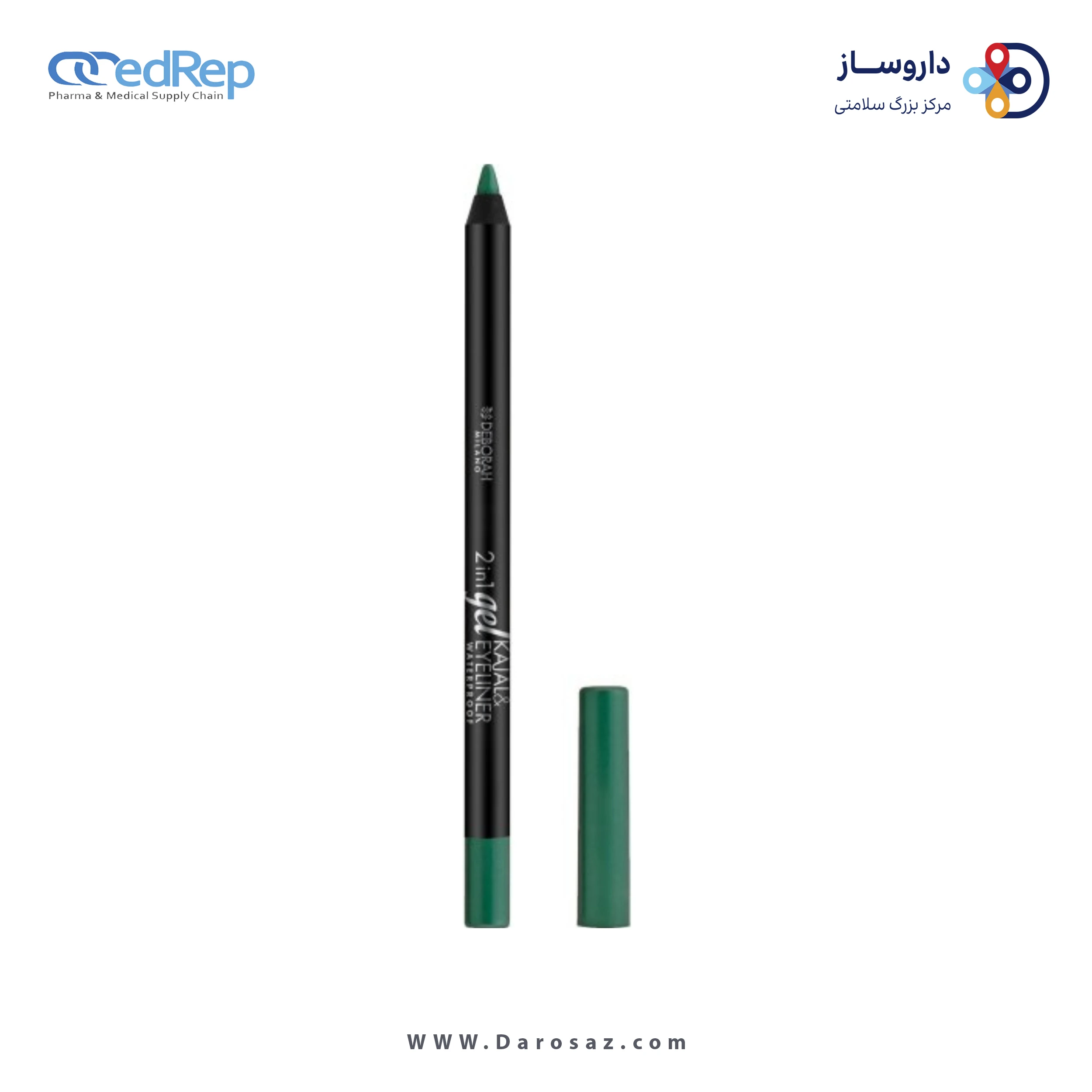 مداد چشم 2 در 1 Gel Kajal دبورا-۱۱