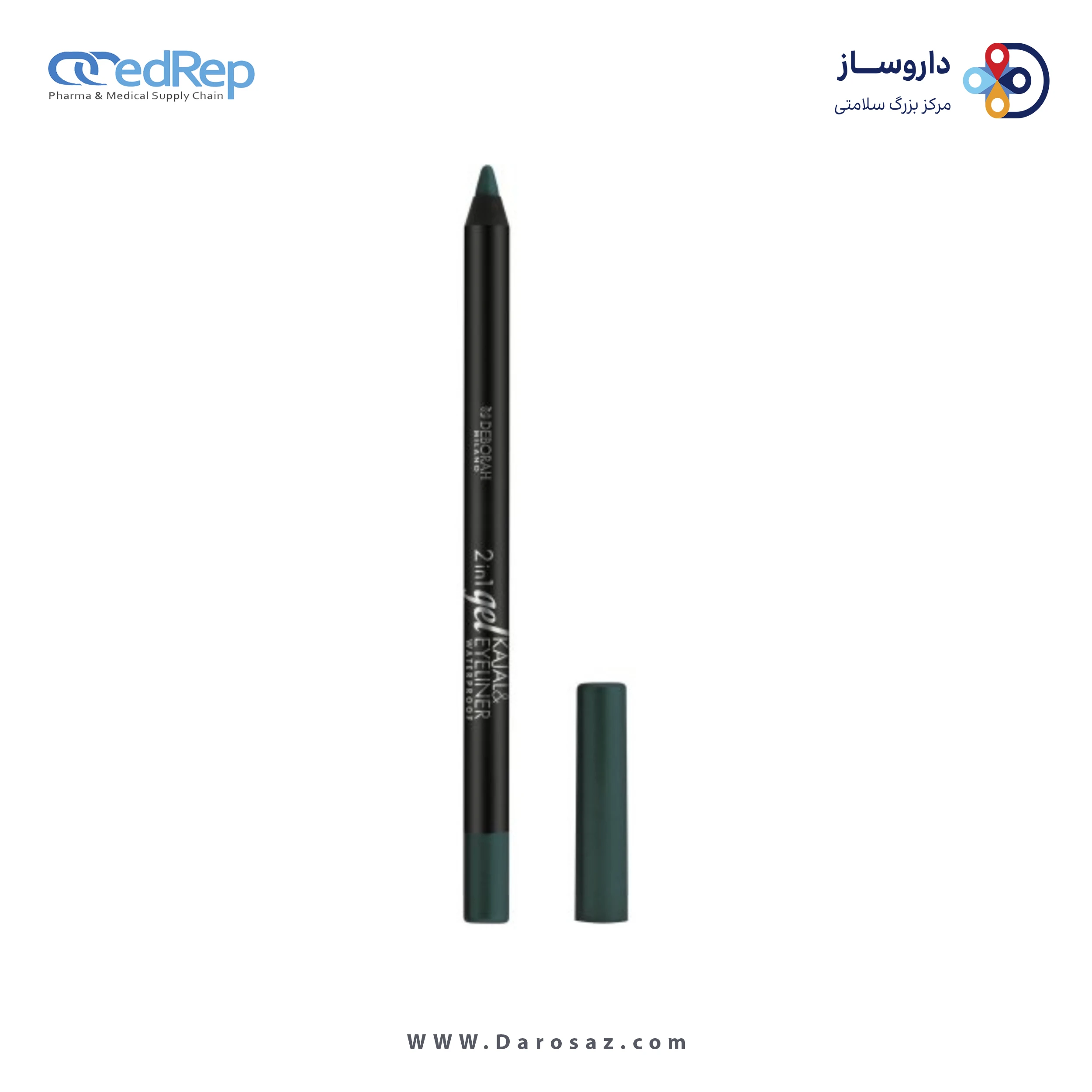 مداد چشم 2 در 1 Gel Kajal دبورا-0۴