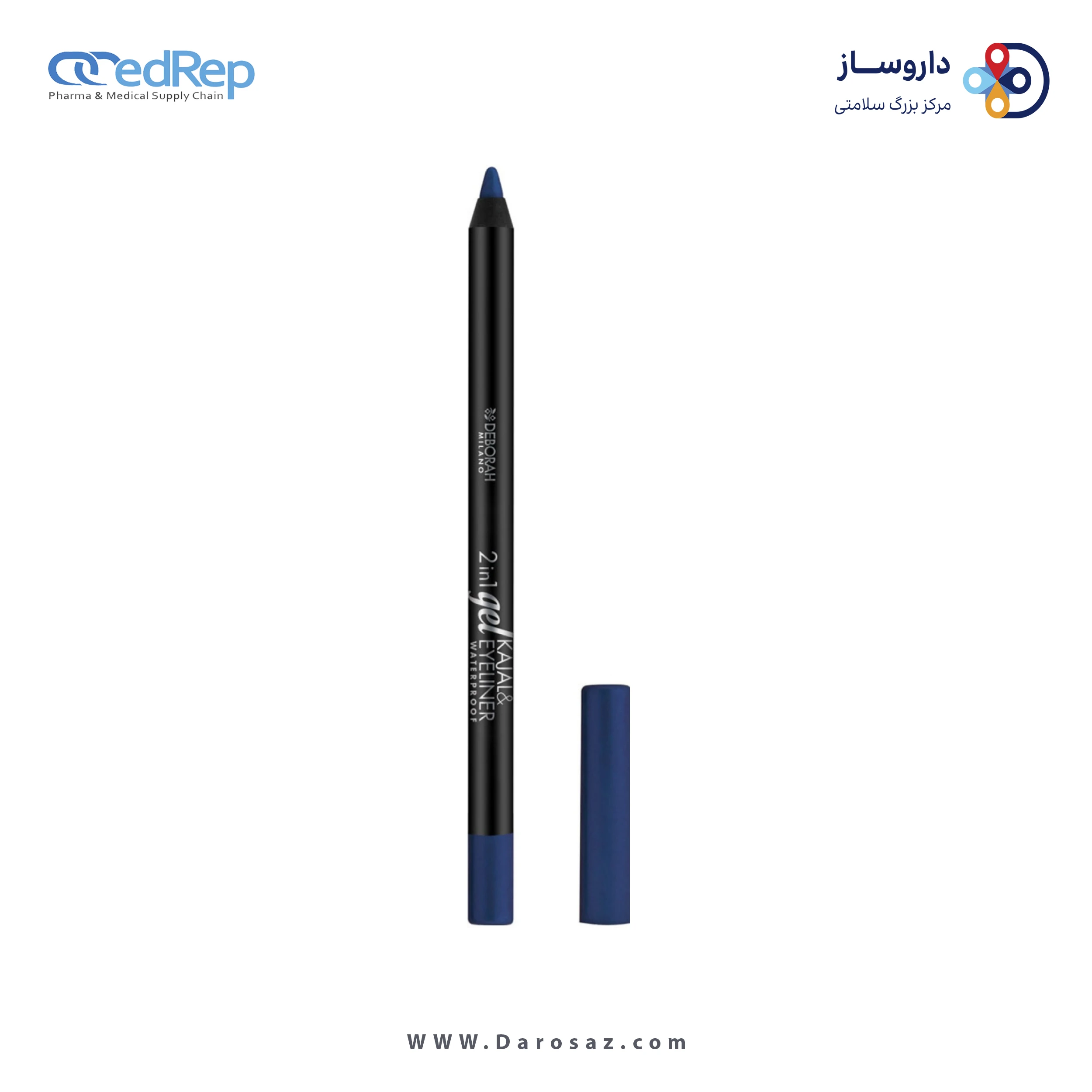 مداد چشم 2 در 1 Gel Kajal دبورا-0۹