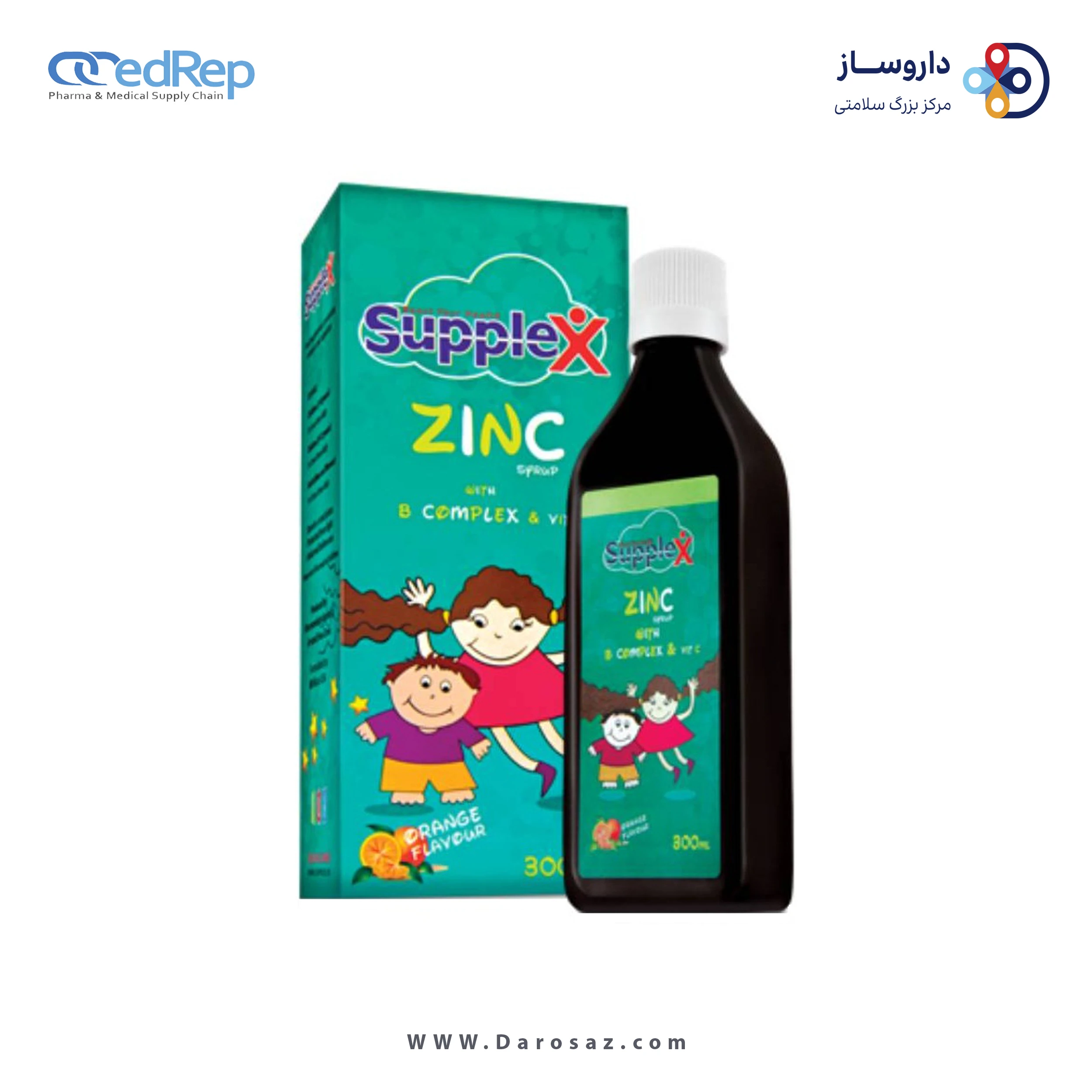 زینک 300 میلی لیتر محلول خوراکی