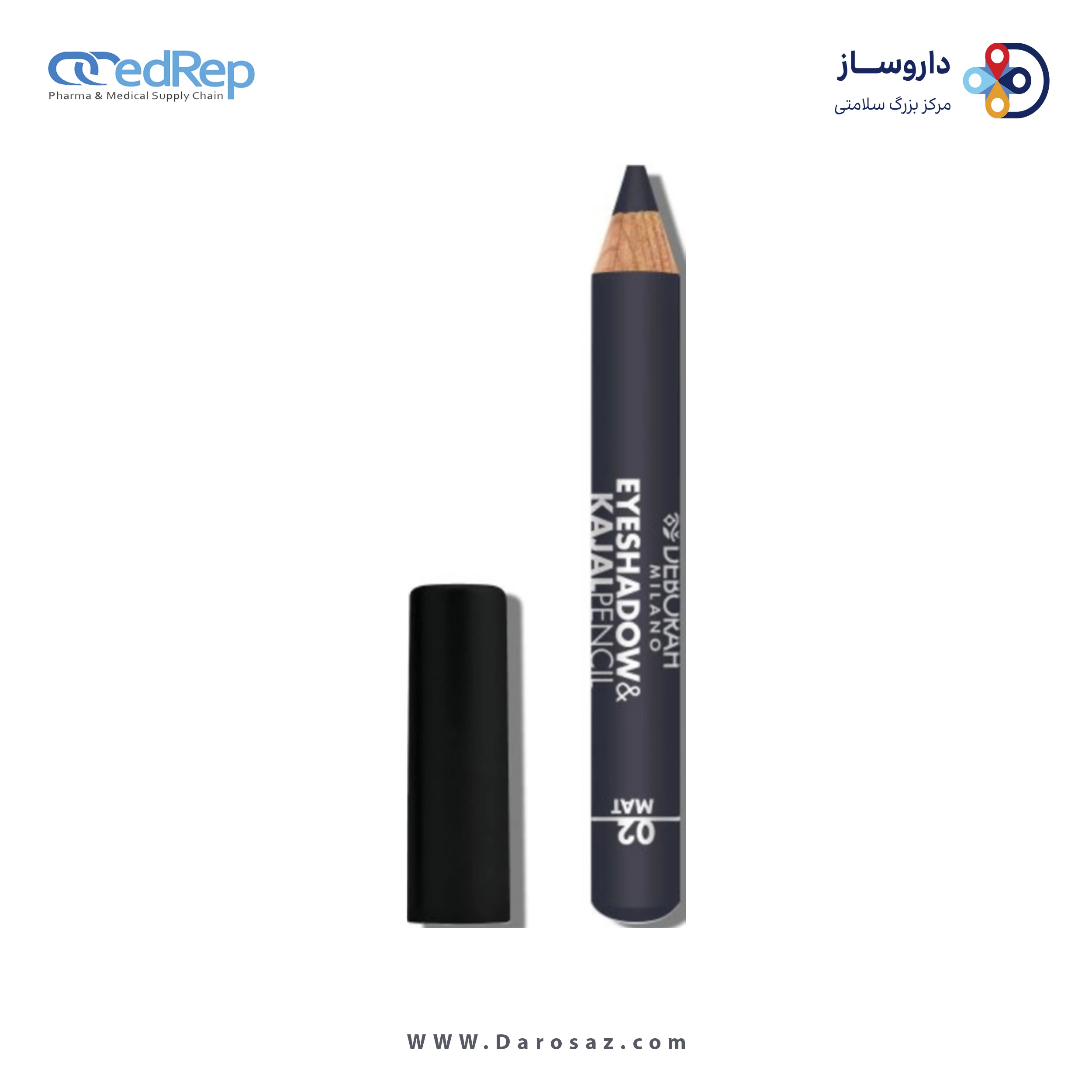 مداد چشم کژال دبورا ۲ در ۱ شماره ۰۲