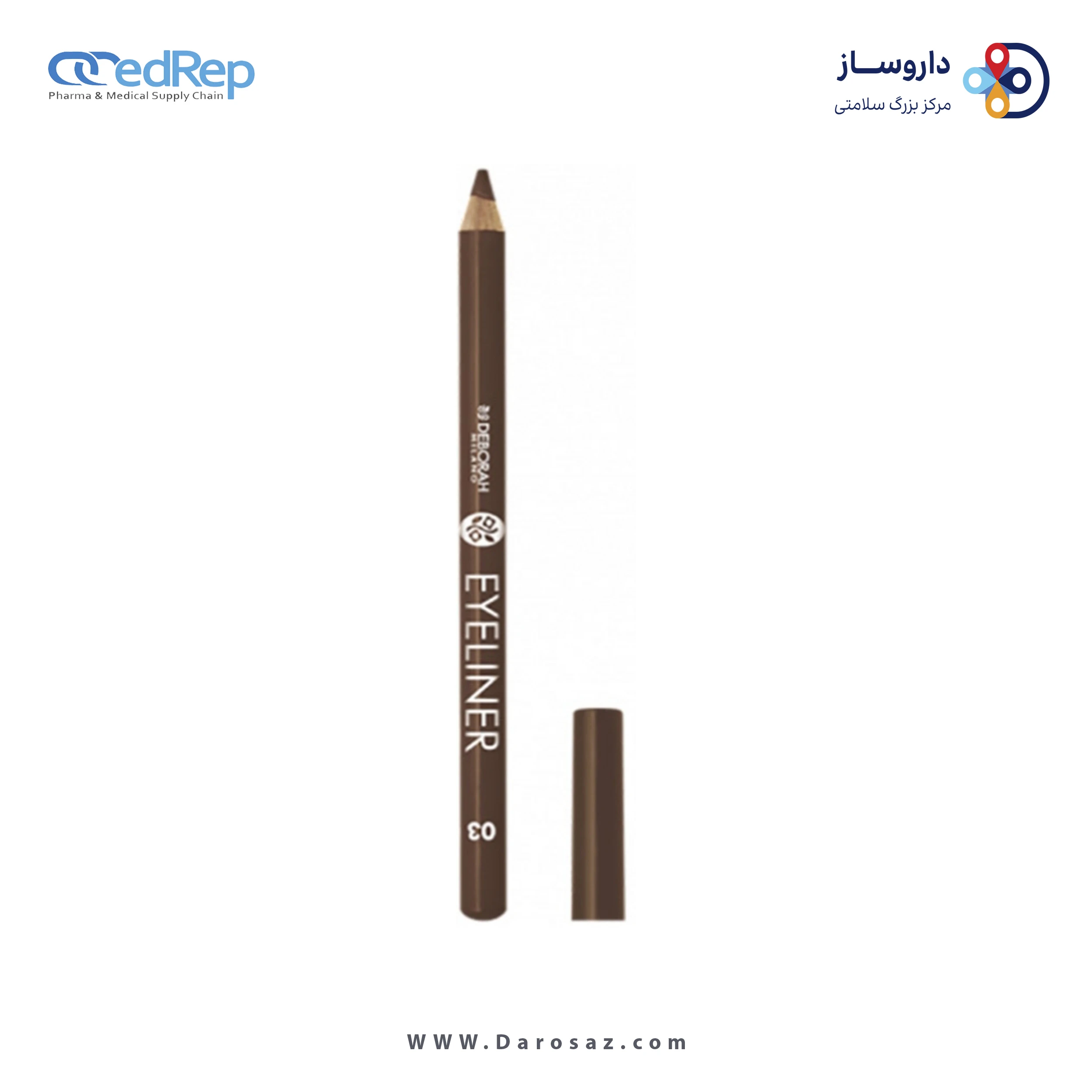 مداد چشم آیلاینر دبورا شماره ۰۳