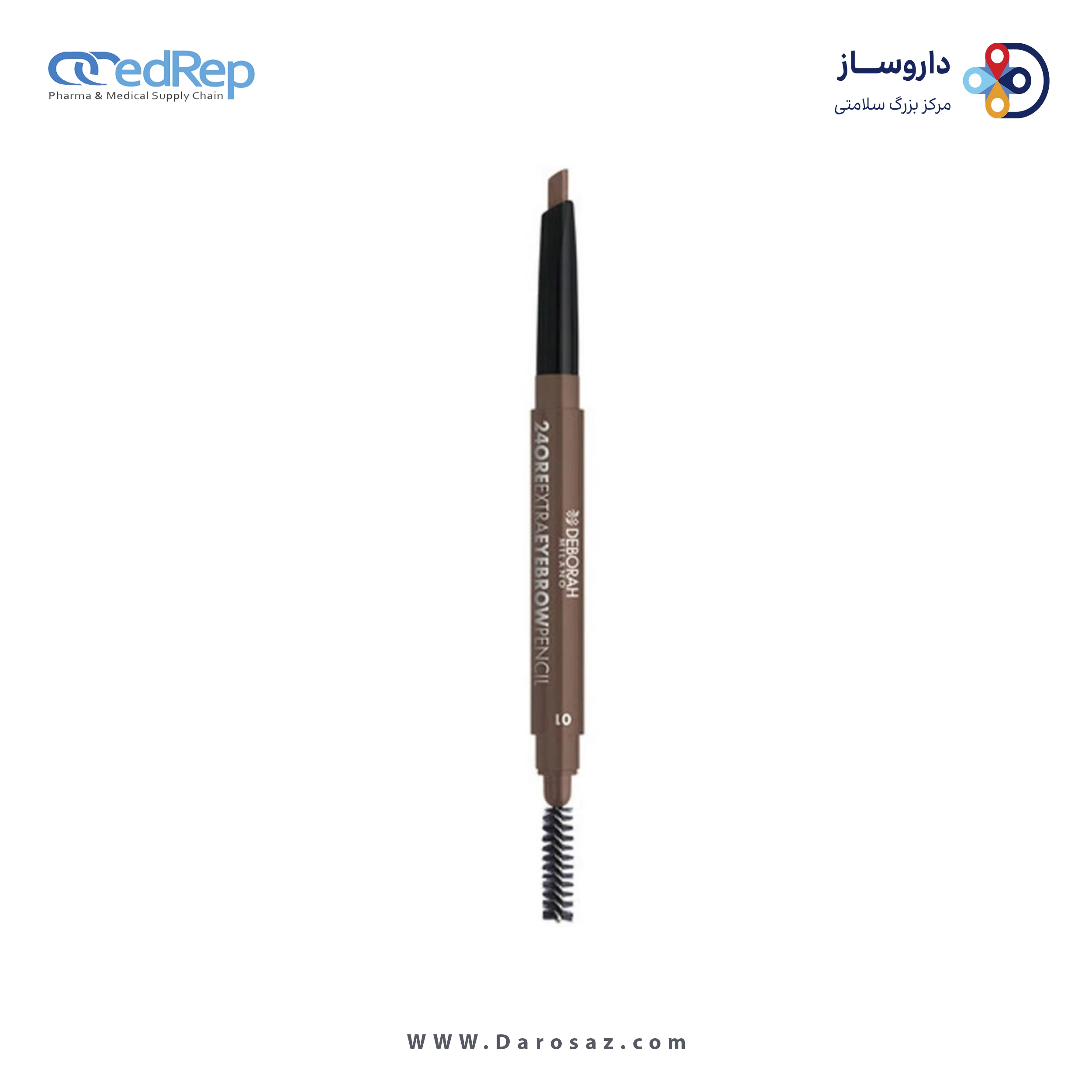 مداد ابرو پیچی 24 ساعته دبورا روشن
