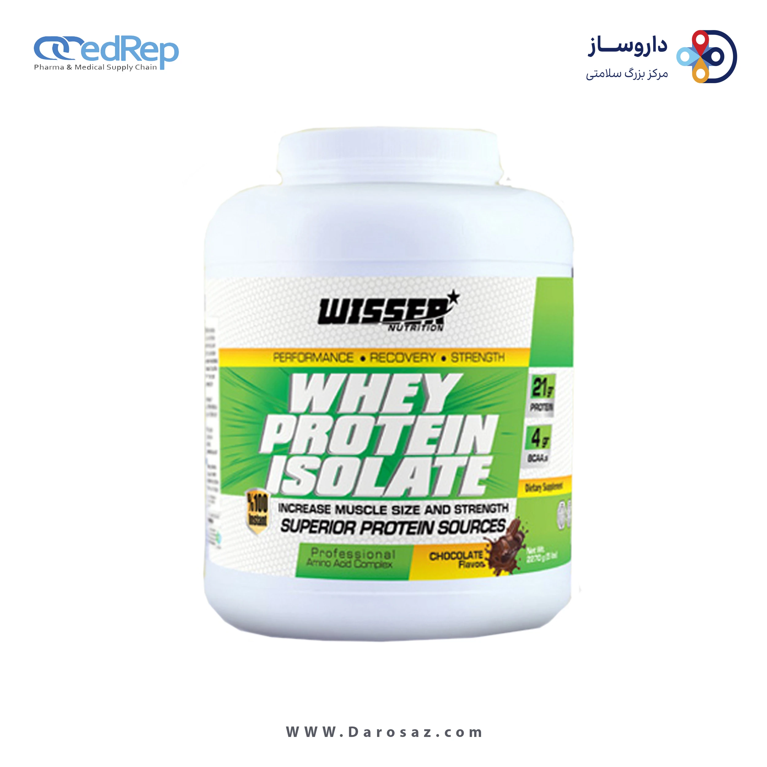 وی پروتئین ایزوله 2270 گرم طعم میوه پودر
