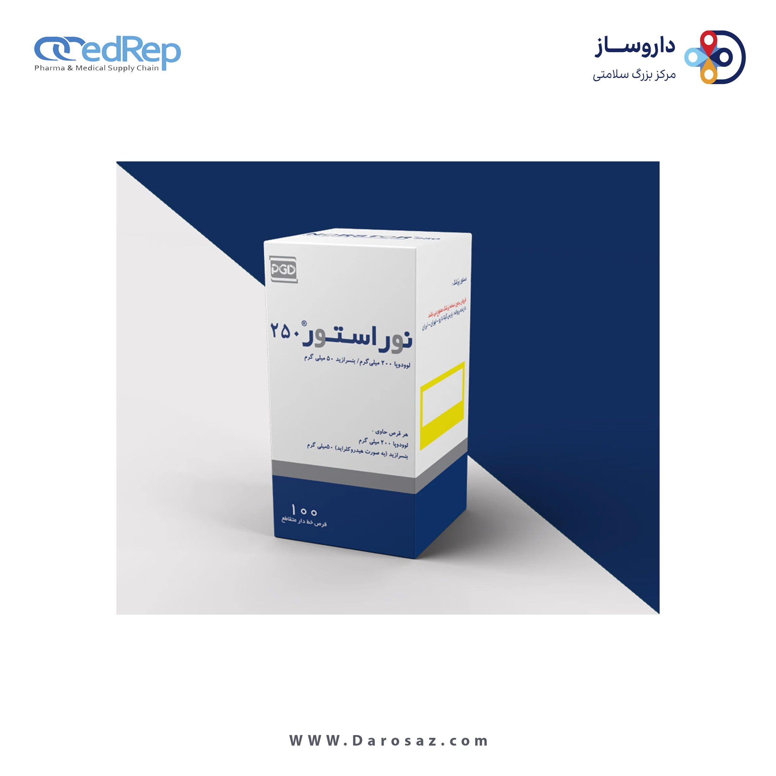لوودوپا/بنسرازید  200mg/50mg قرص خوراکی